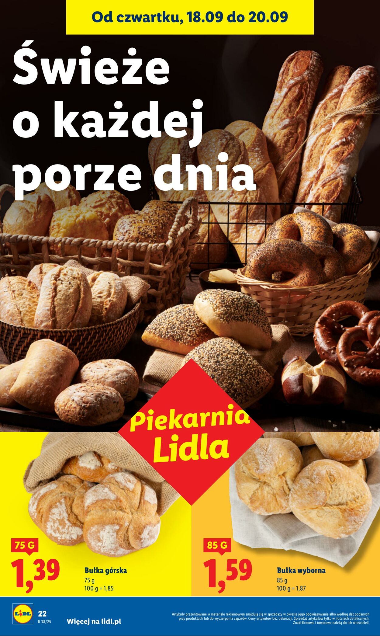 Gazetka Lidl 18.09.2025 - 20.09.2025