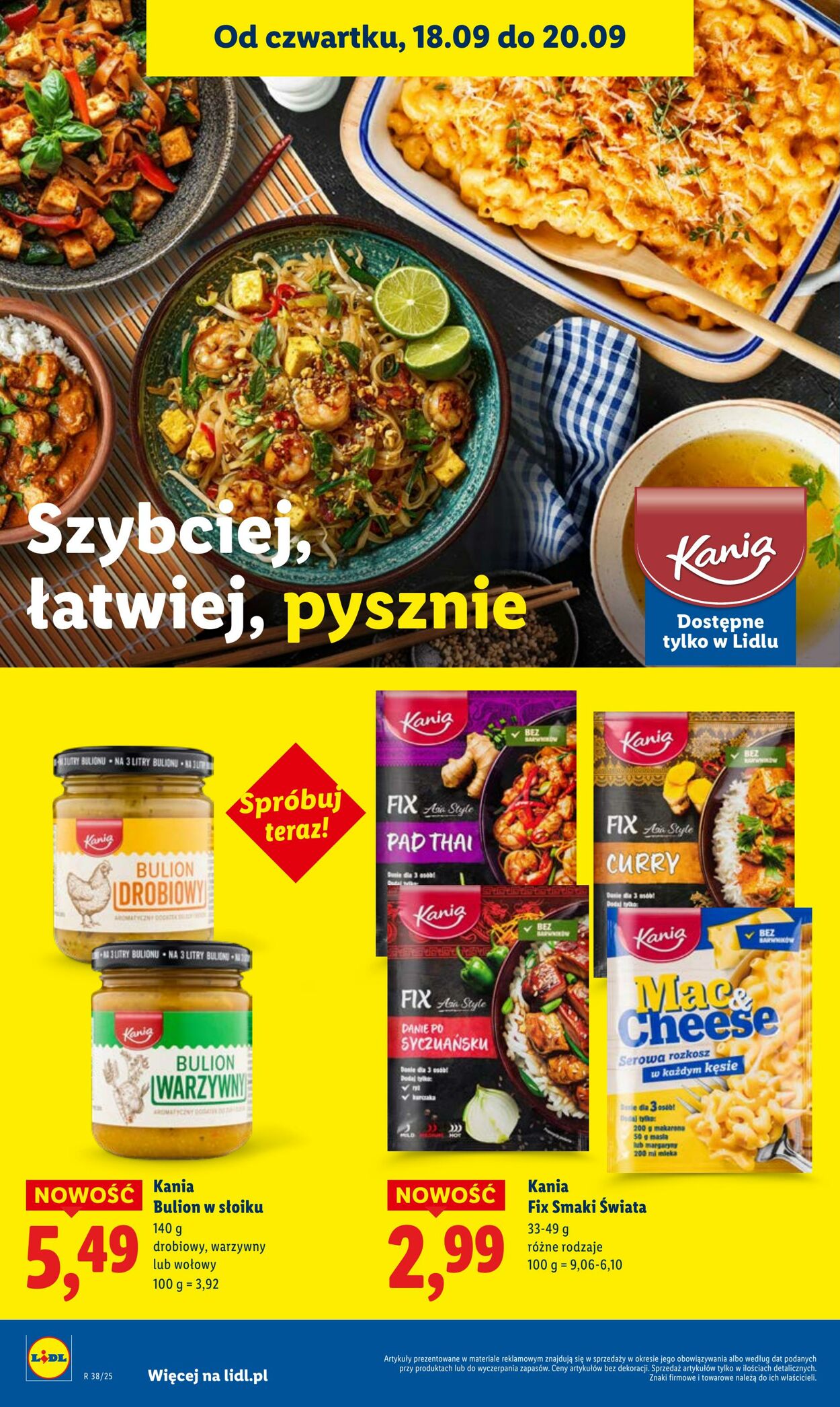 Gazetka Lidl 18.09.2025 - 20.09.2025