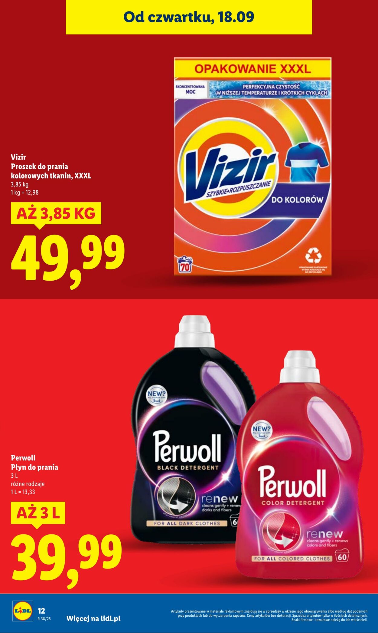 Gazetka Lidl 18.09.2025 - 20.09.2025