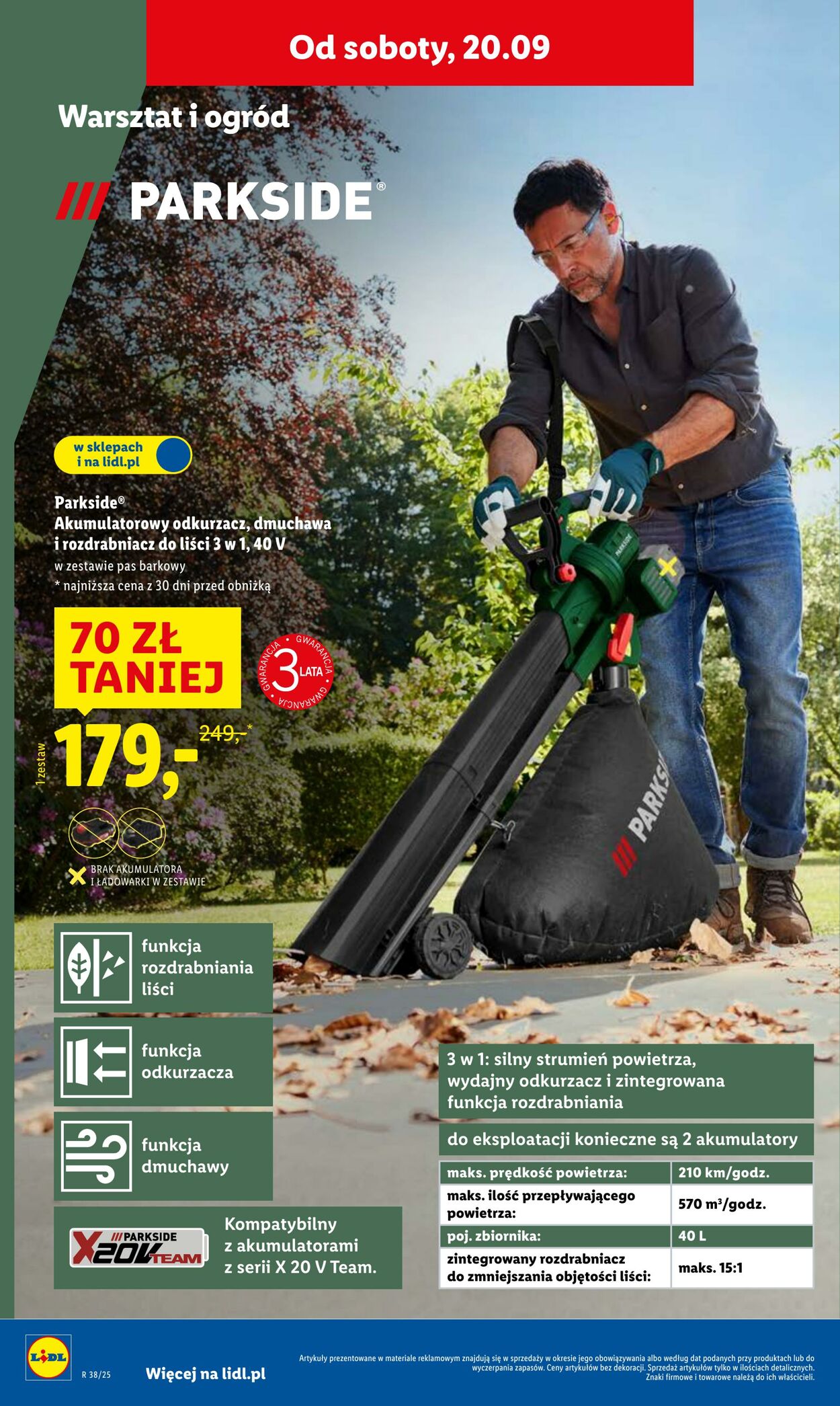 Gazetka Lidl 18.09.2025 - 20.09.2025