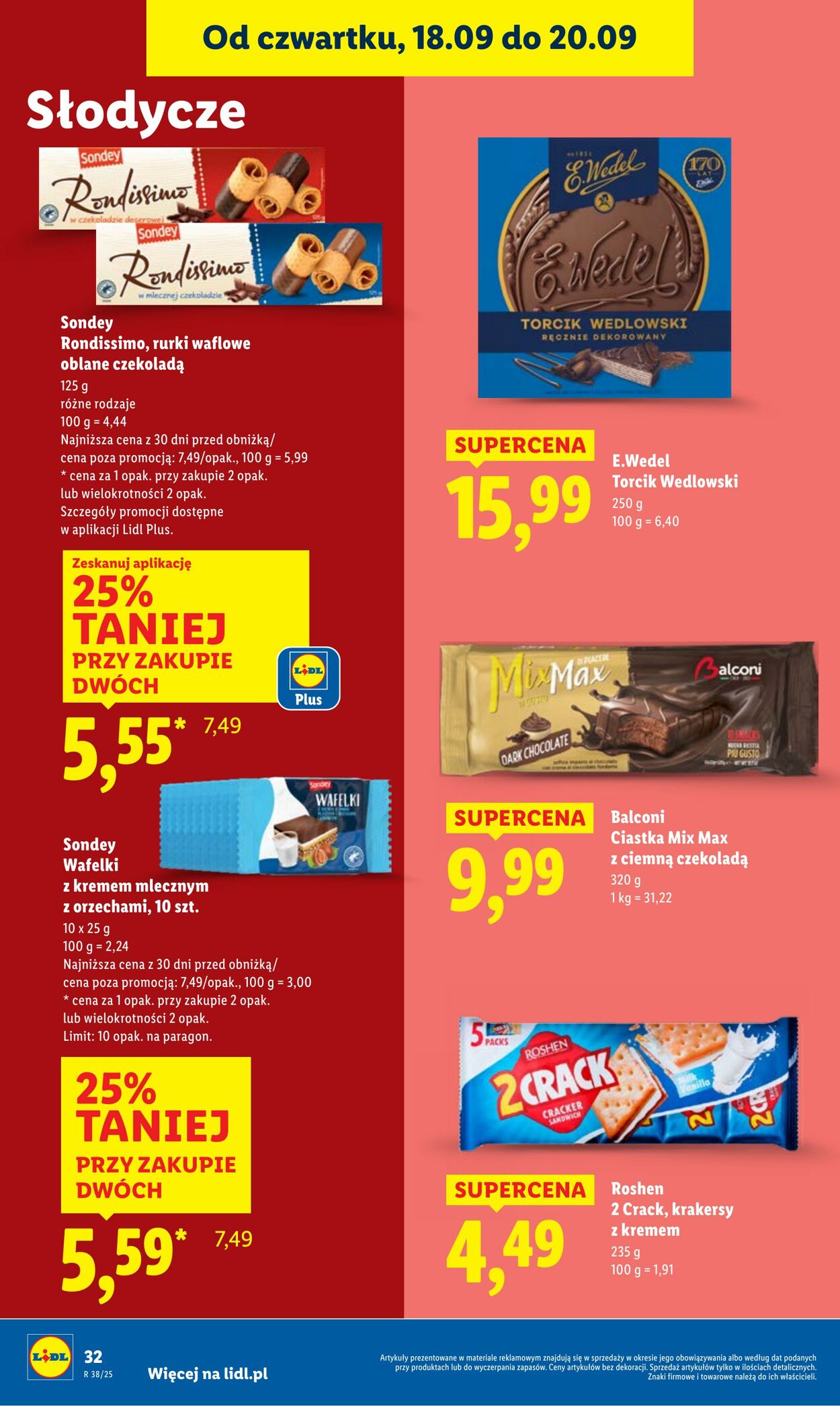 Gazetka Lidl 18.09.2025 - 20.09.2025