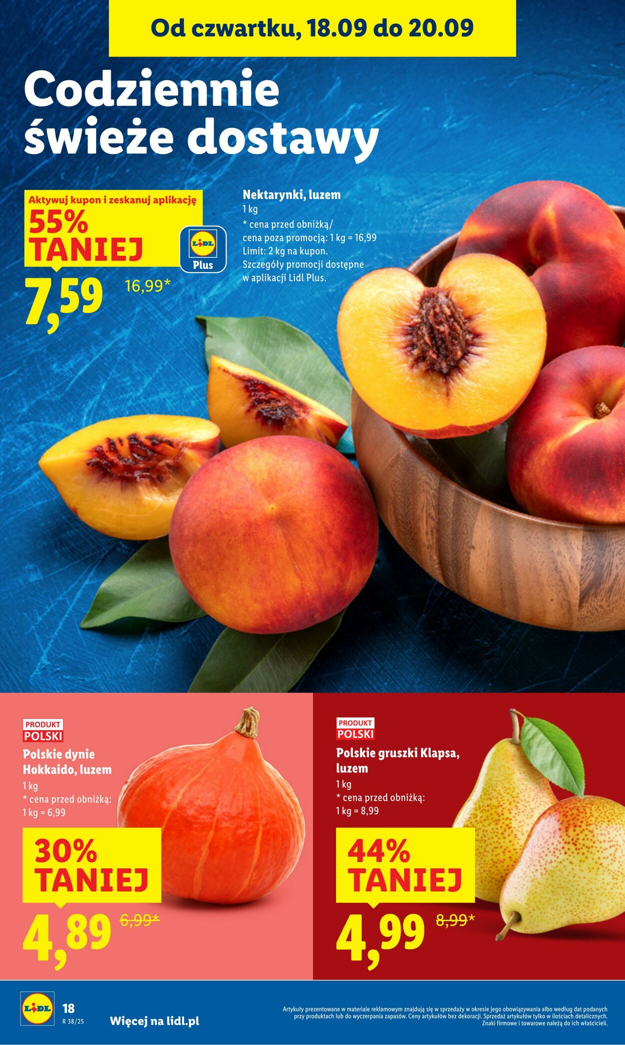 Gazetka Lidl 18.09.2025 - 20.09.2025
