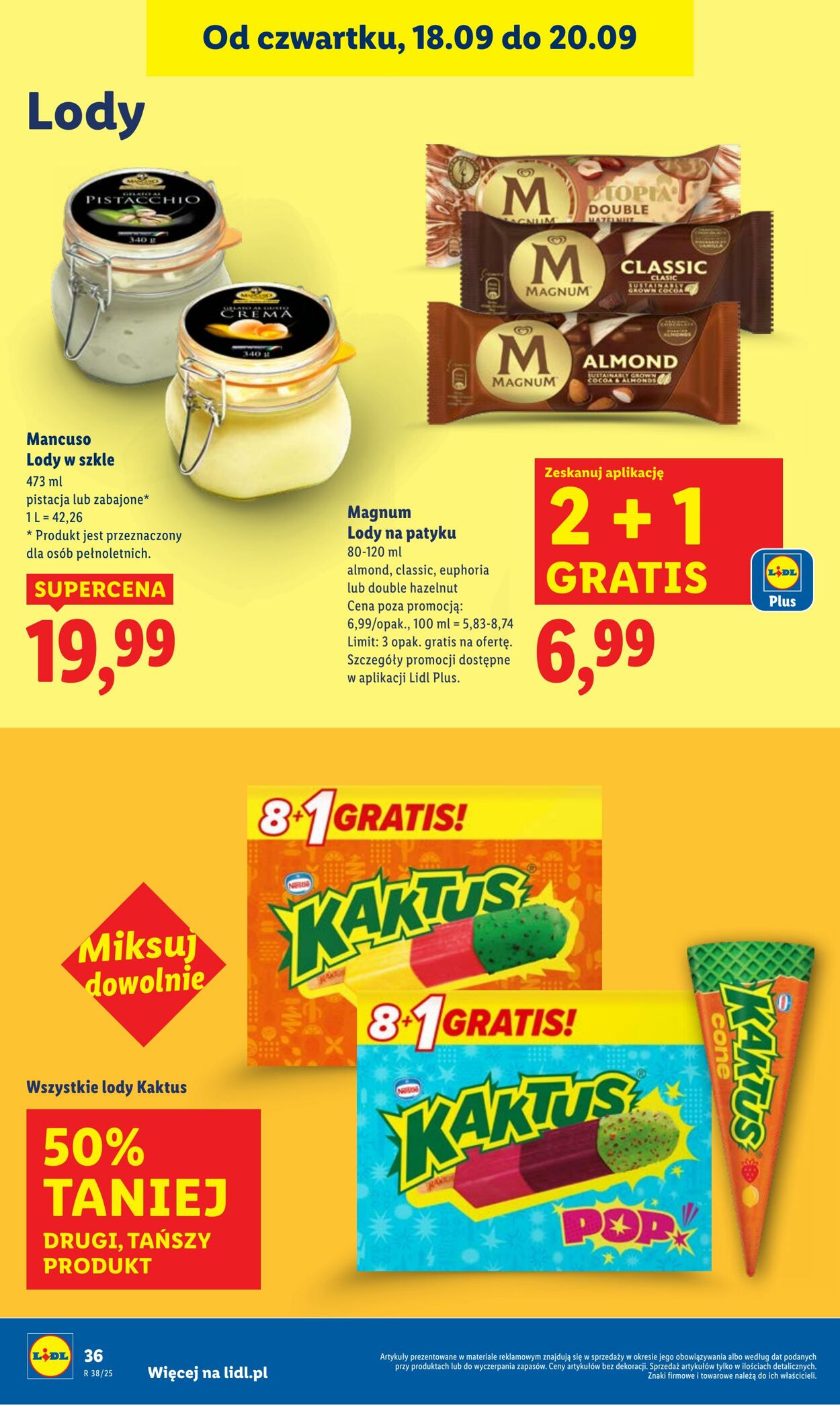 Gazetka Lidl 18.09.2025 - 20.09.2025
