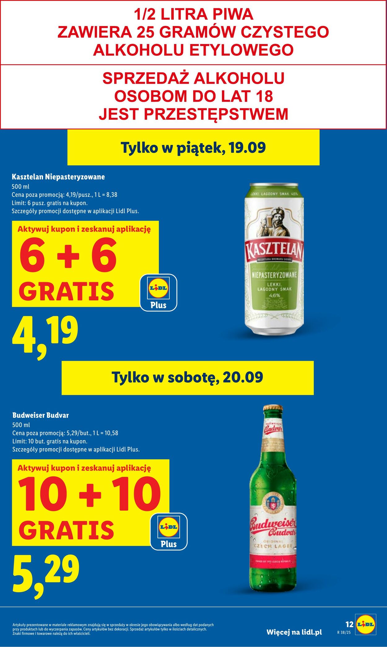 Gazetka Lidl 18.09.2025 - 20.09.2025