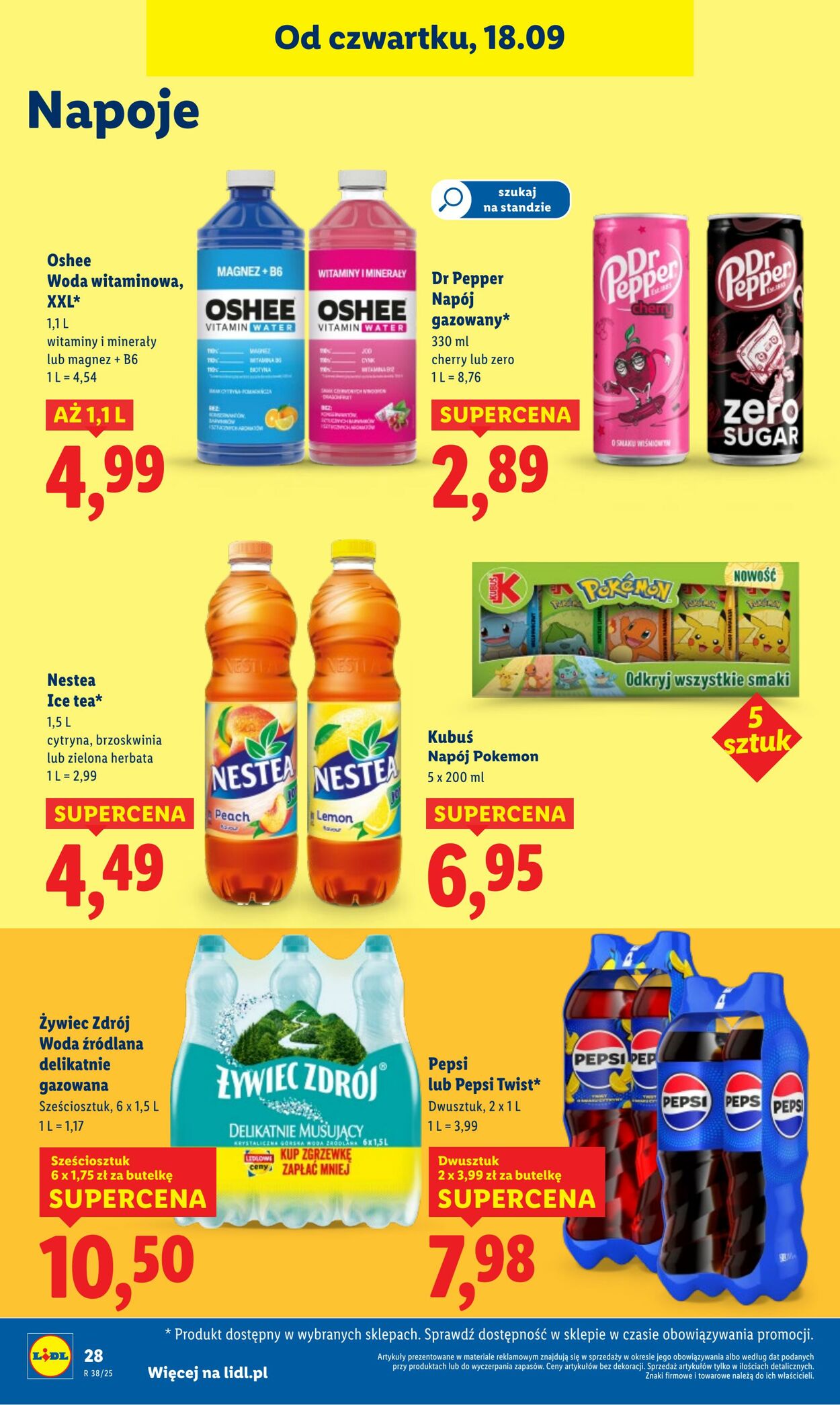 Gazetka Lidl 18.09.2025 - 20.09.2025