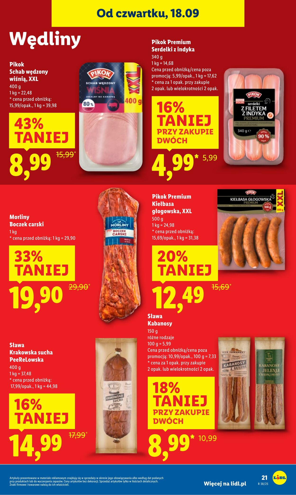 Gazetka Lidl 18.09.2025 - 20.09.2025
