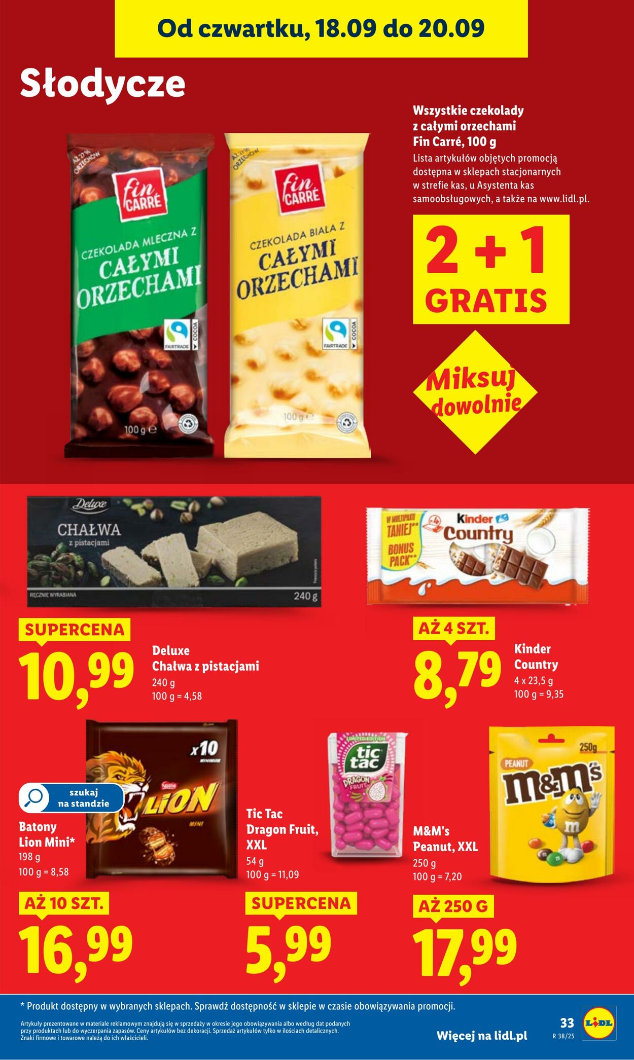 Gazetka Lidl 18.09.2025 - 20.09.2025