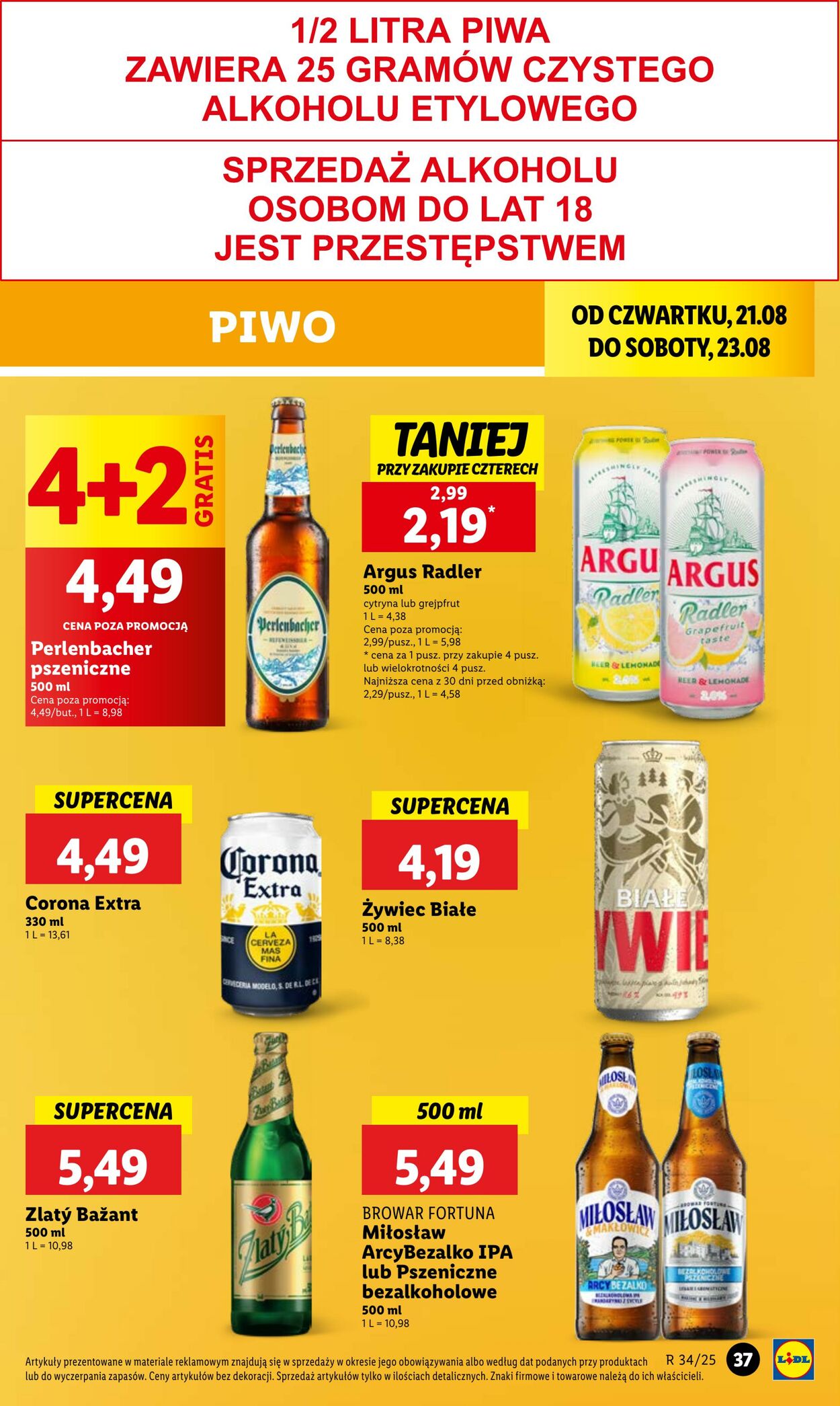 Gazetka Lidl 21.08.2025 - 23.08.2025
