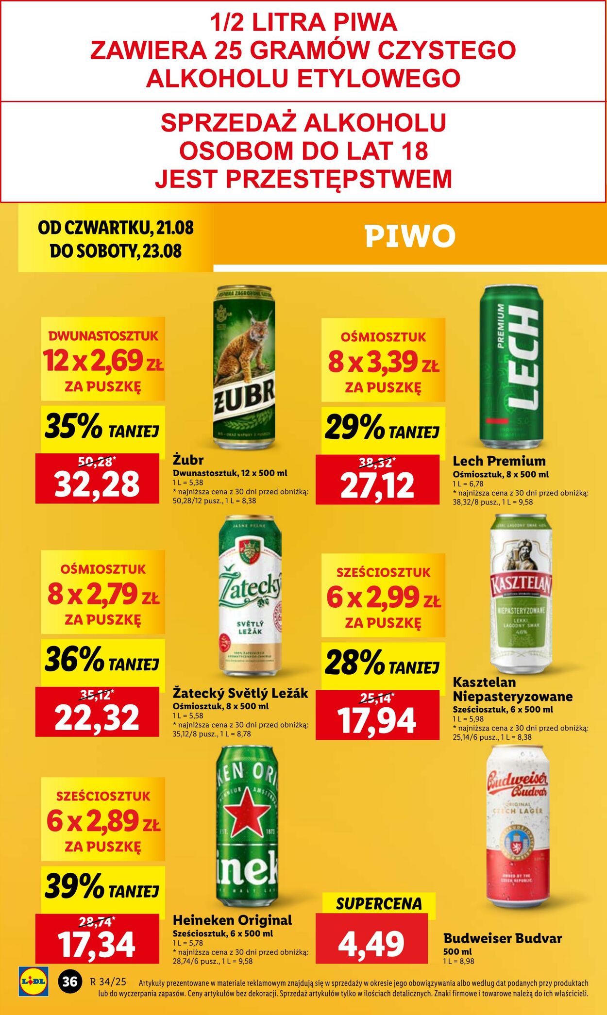 Gazetka Lidl 21.08.2025 - 23.08.2025