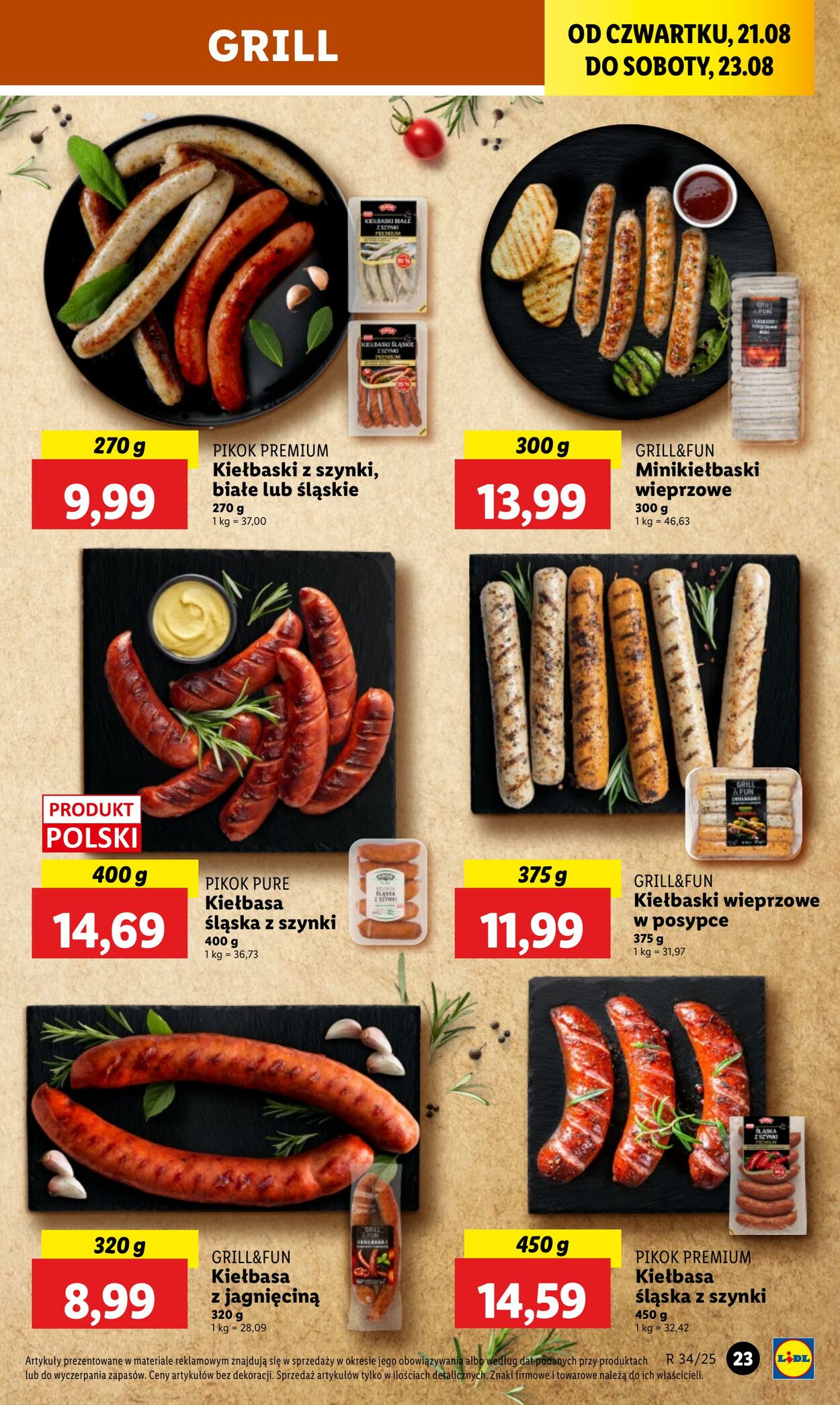 Gazetka Lidl 21.08.2025 - 23.08.2025