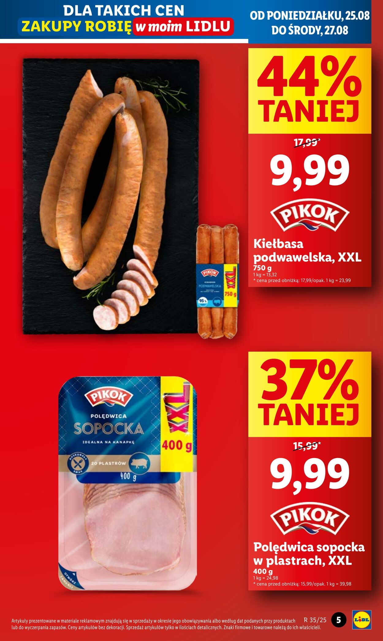 Gazetka Lidl 25.08.2025 - 27.08.2025
