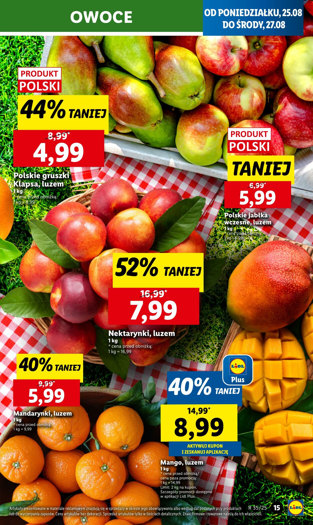 Gazetka Lidl 25.08.2025 - 27.08.2025