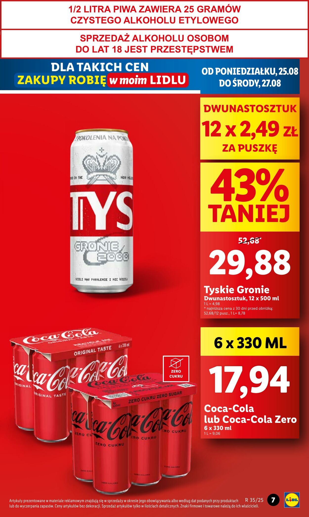 Gazetka Lidl 25.08.2025 - 27.08.2025