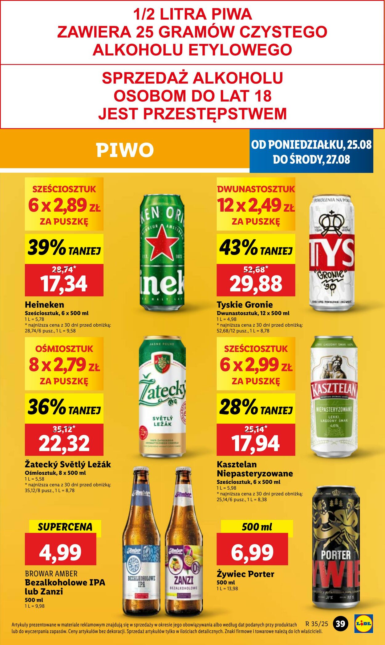 Gazetka Lidl 25.08.2025 - 27.08.2025