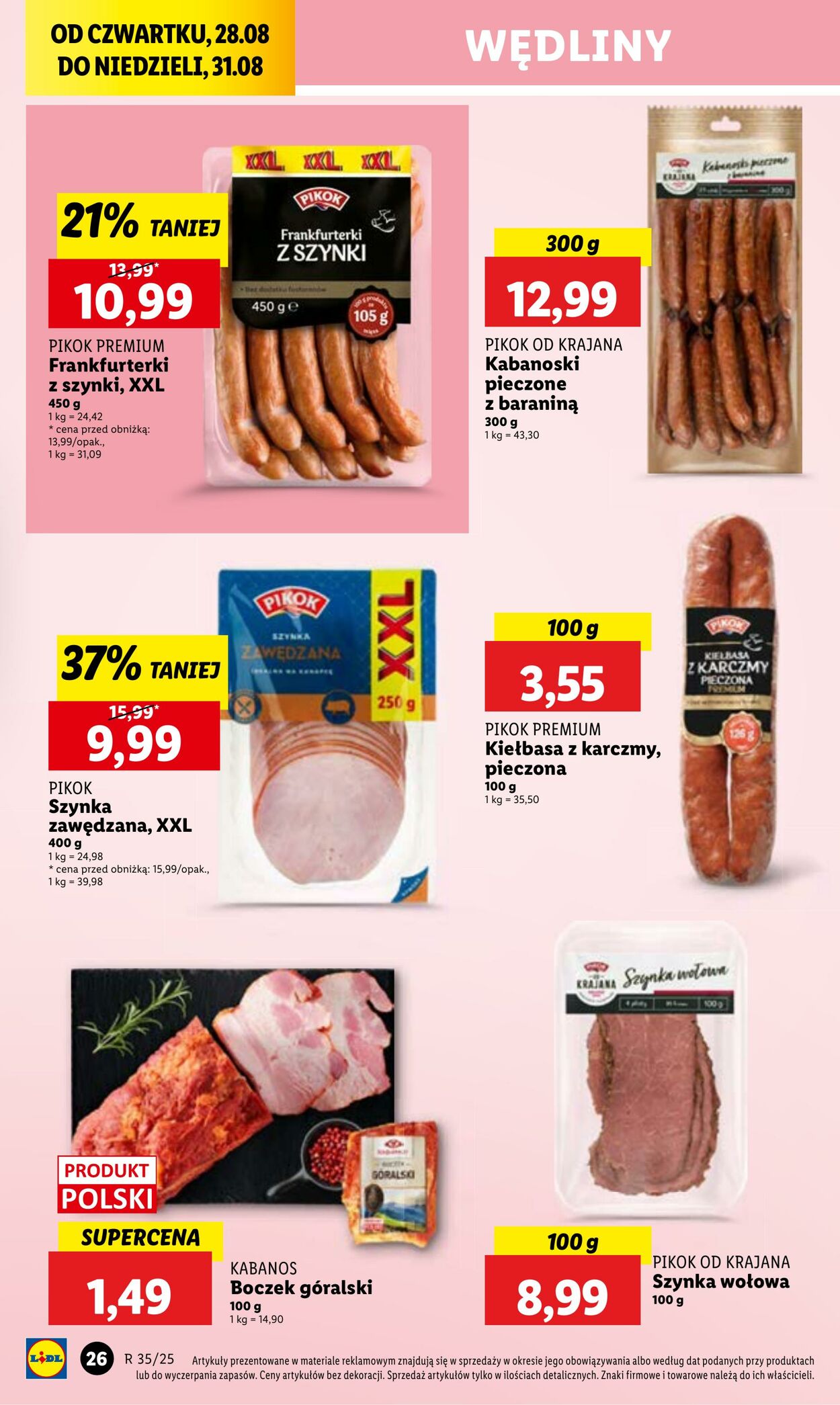 Gazetka Lidl 28.08.2025 - 31.08.2025