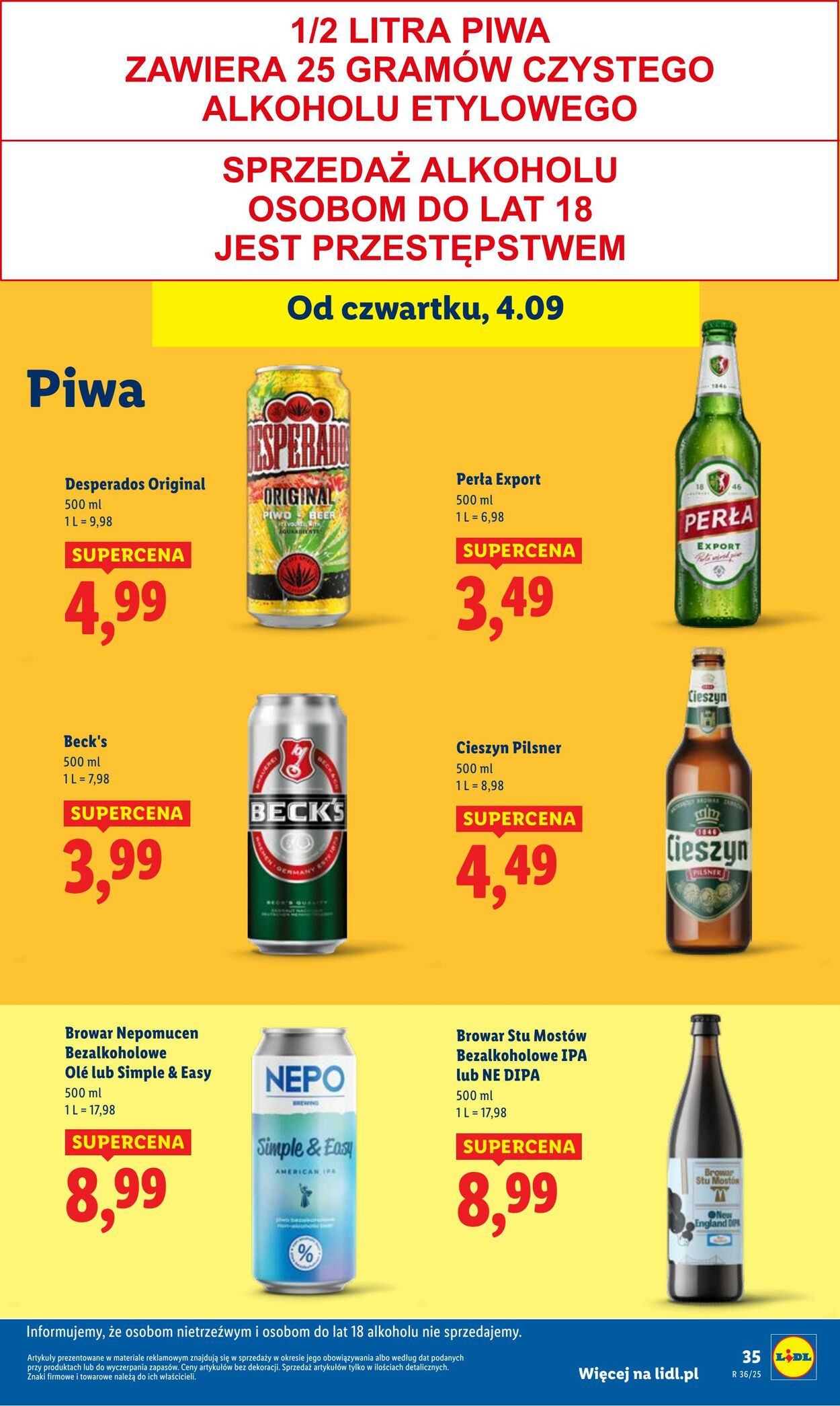 Gazetka Lidl 04.09.2025 - 06.09.2025