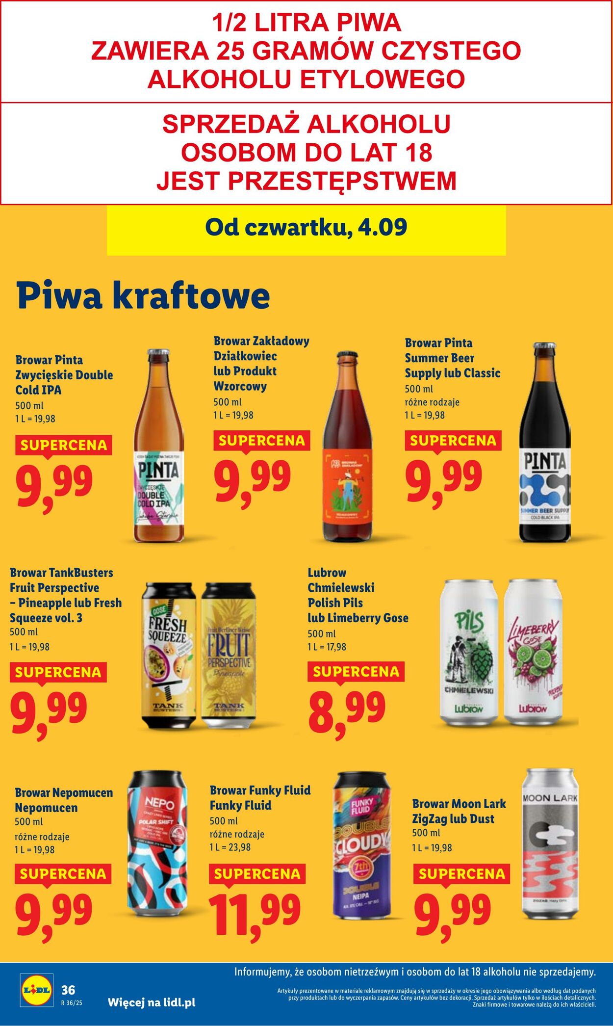 Gazetka Lidl 04.09.2025 - 06.09.2025