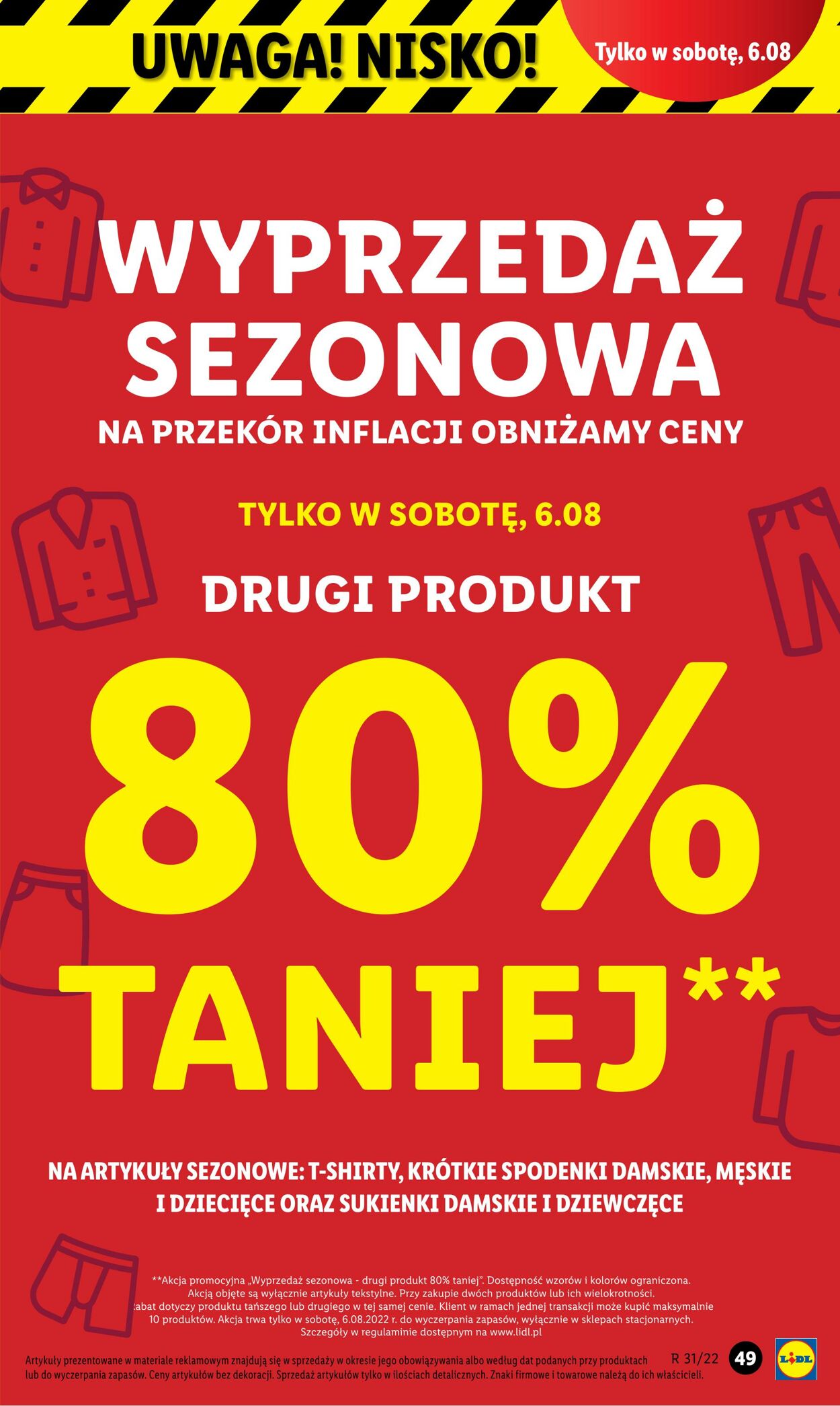 Gazetka Lidl 01.08.2022 - 06.08.2022