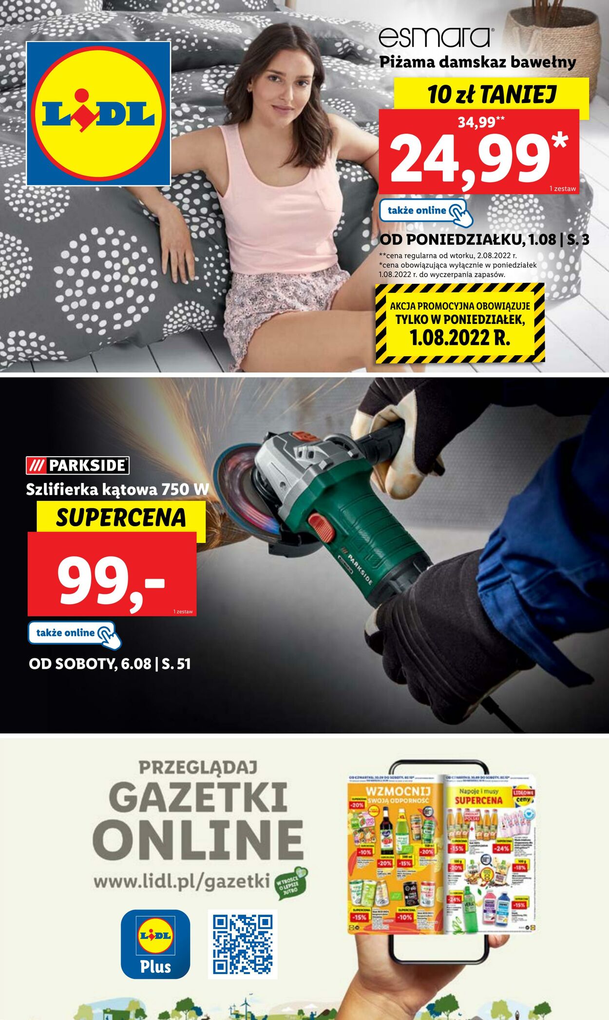 Gazetka Lidl 01.08.2022 - 06.08.2022