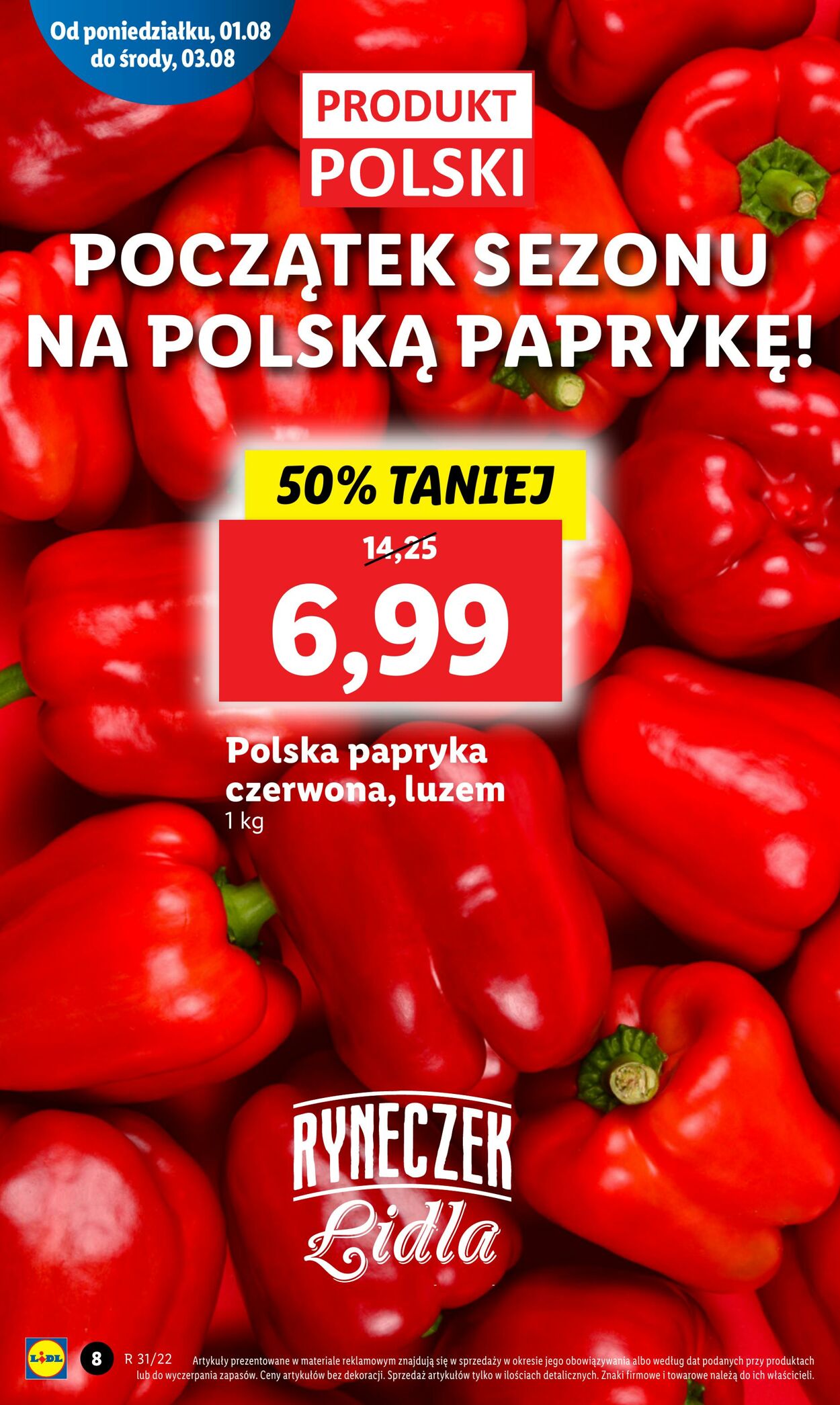 Gazetka Lidl 01.08.2022 - 03.08.2022