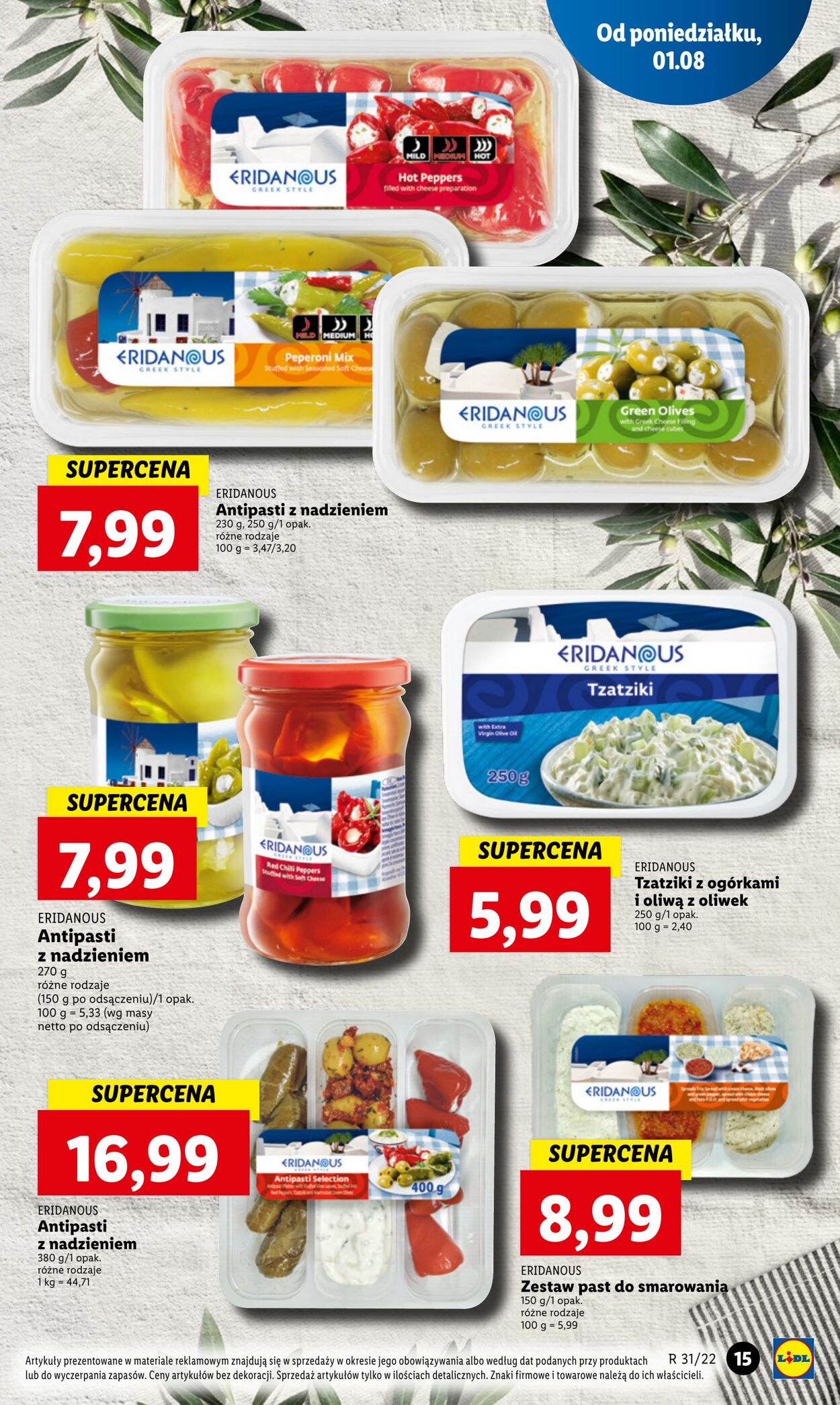 Gazetka Lidl 01.08.2022 - 03.08.2022