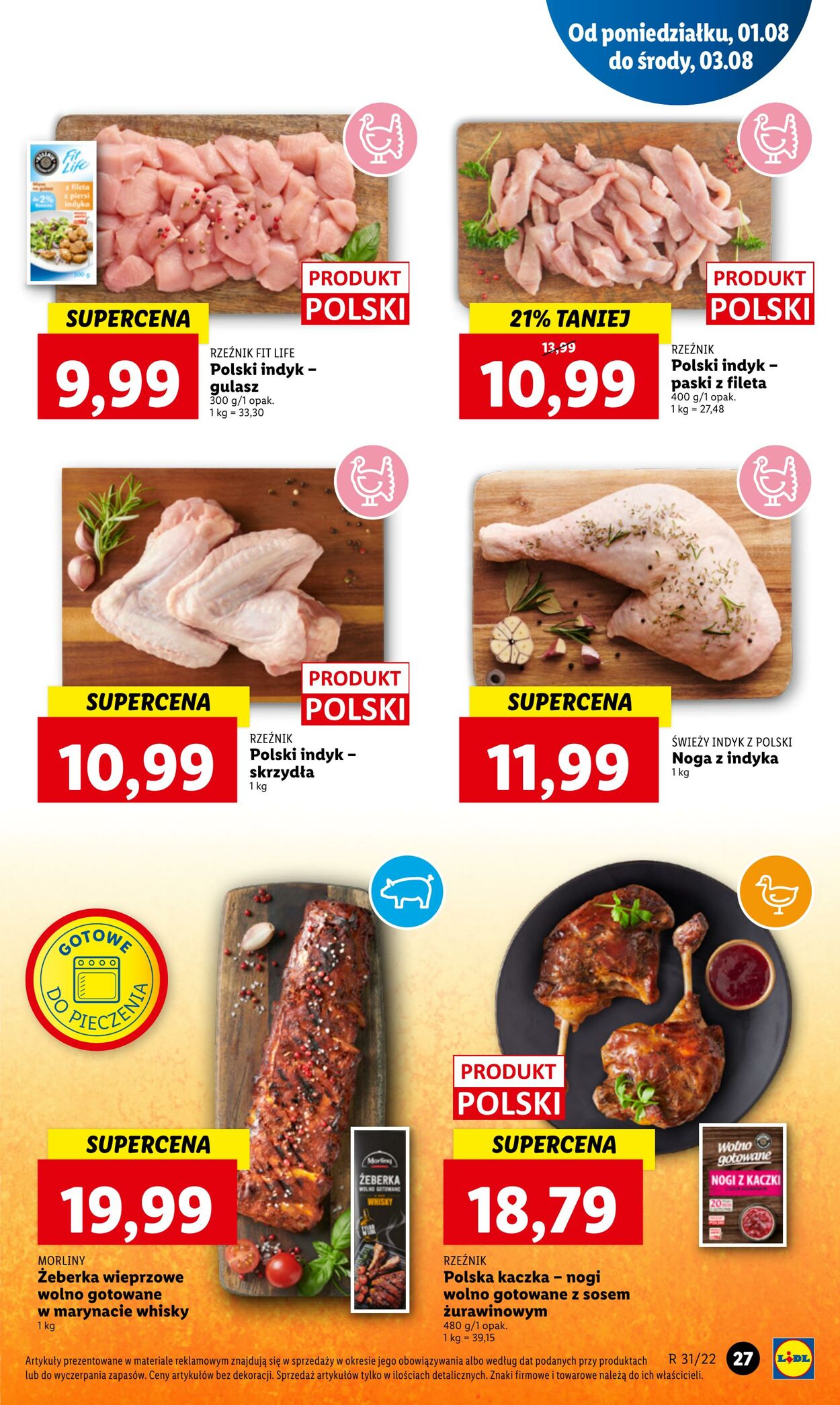 Gazetka Lidl 01.08.2022 - 03.08.2022