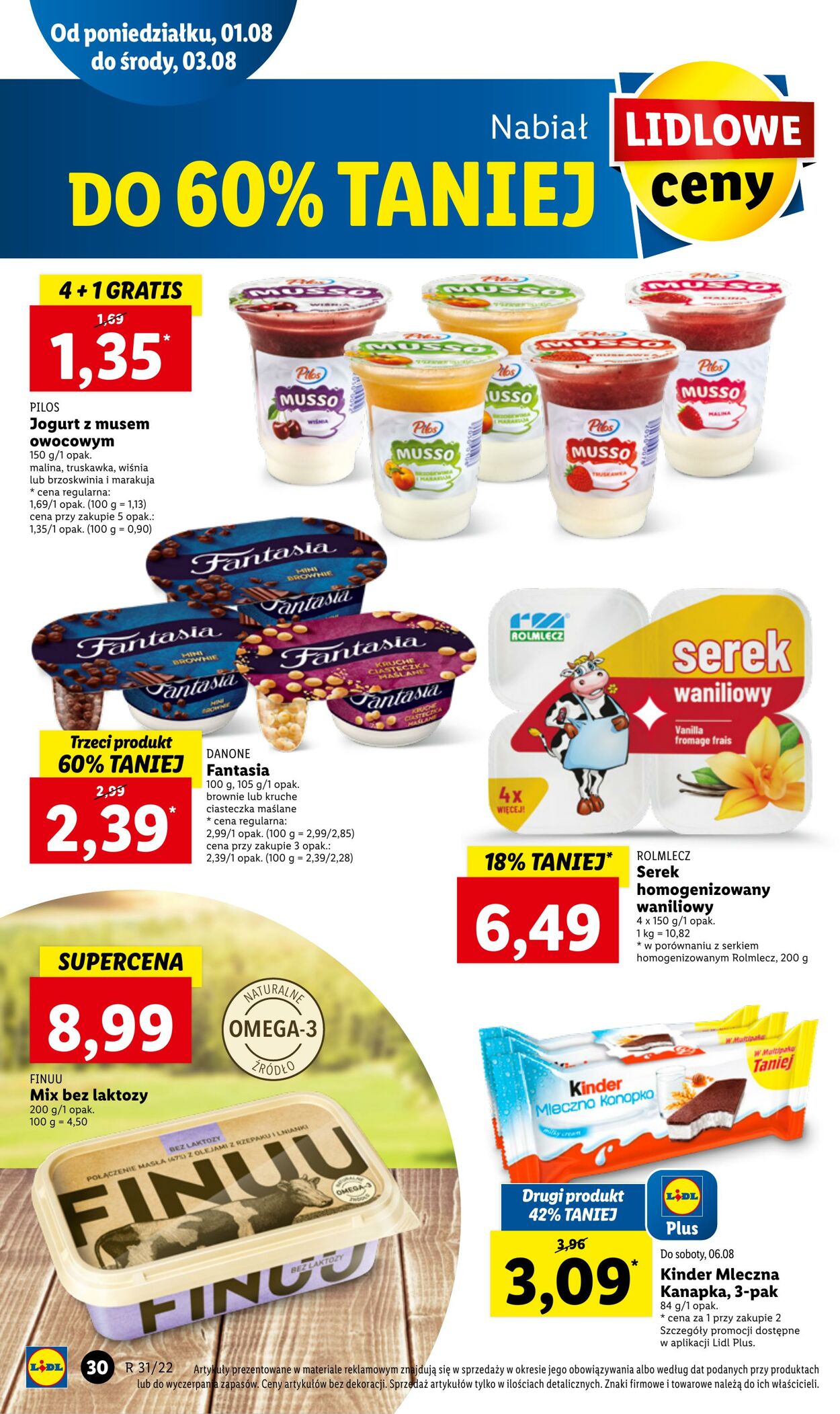 Gazetka Lidl 01.08.2022 - 03.08.2022