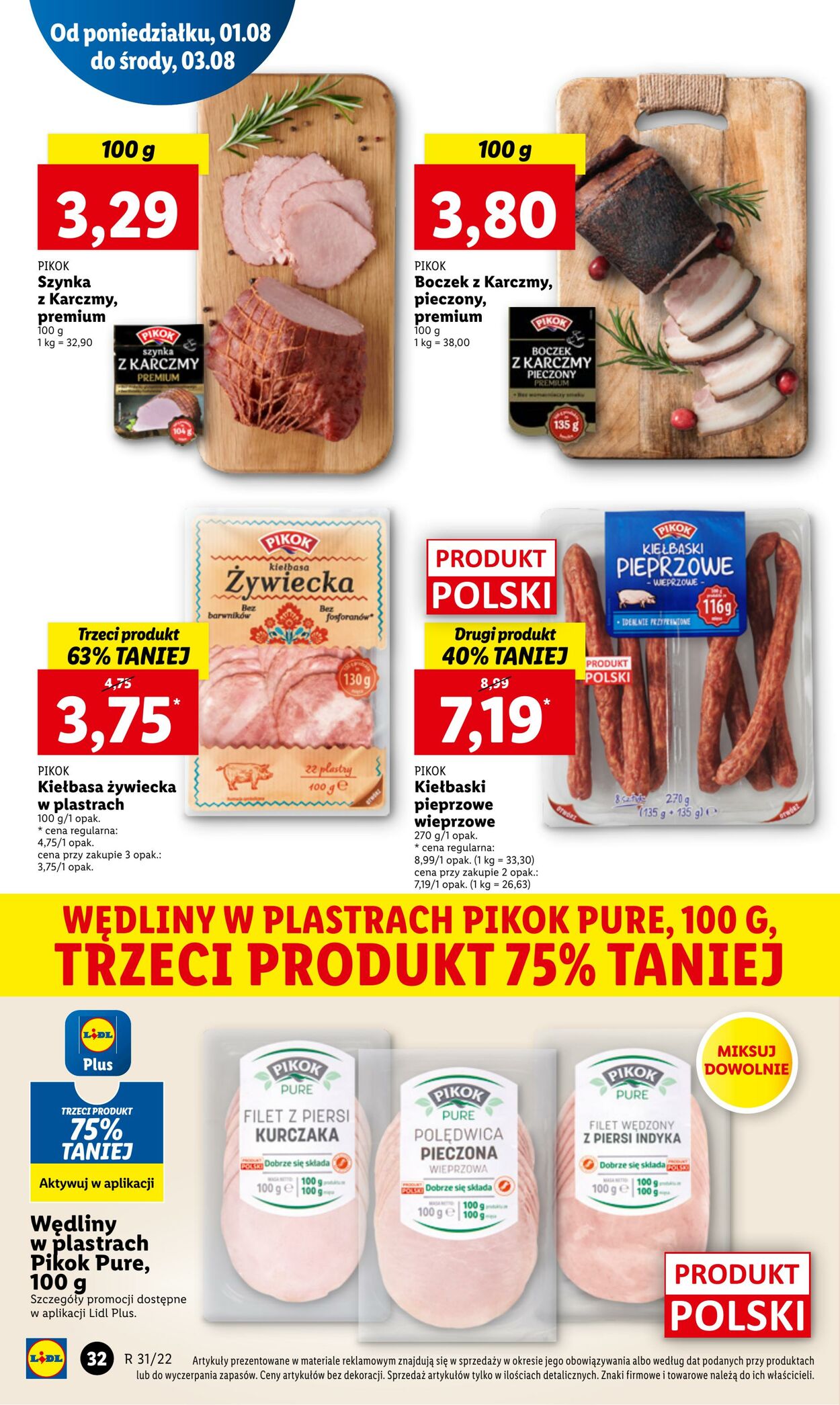 Gazetka Lidl 01.08.2022 - 03.08.2022