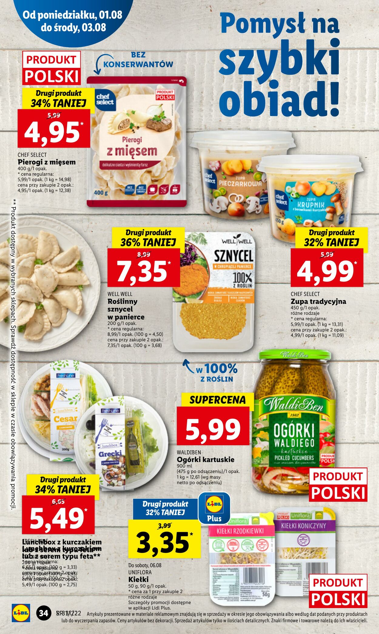 Gazetka Lidl 01.08.2022 - 03.08.2022