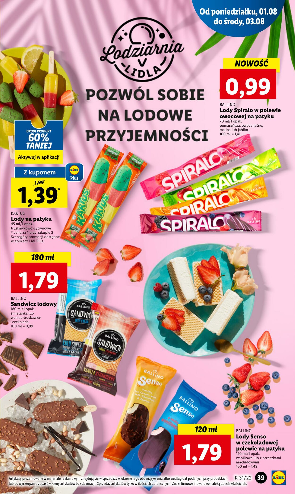 Gazetka Lidl 01.08.2022 - 03.08.2022