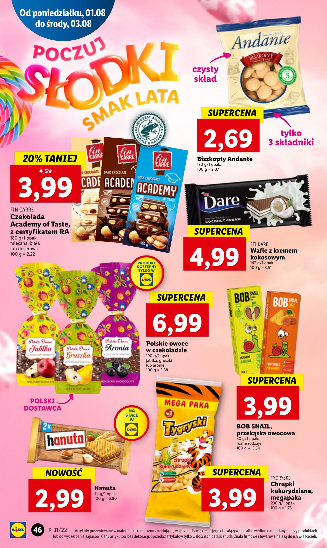 Gazetka Lidl 01.08.2022 - 03.08.2022