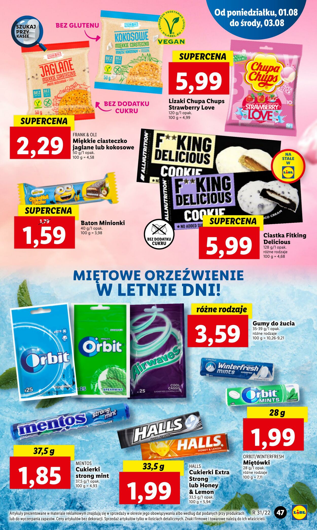 Gazetka Lidl 01.08.2022 - 03.08.2022