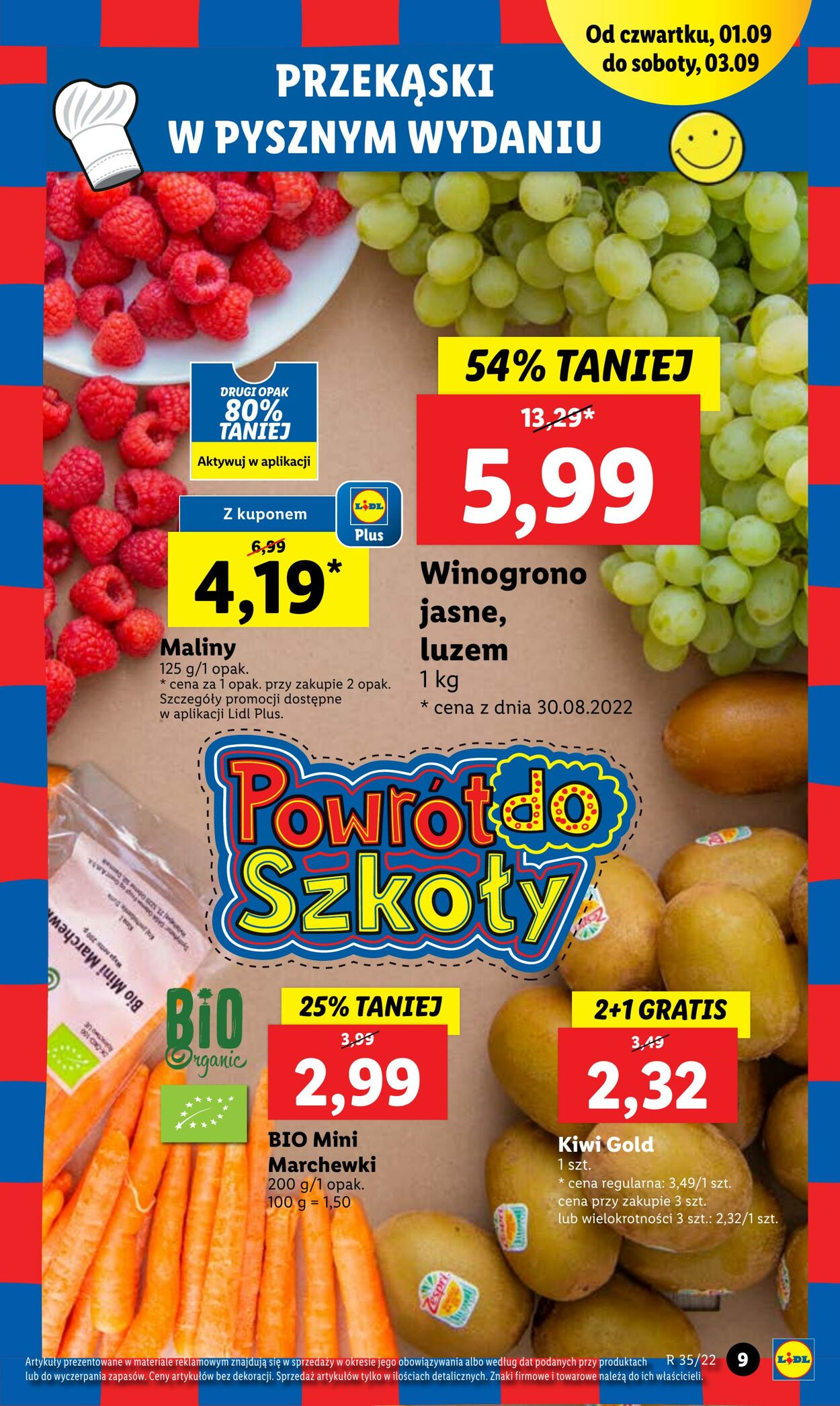 Gazetka Lidl 01.09.2022 - 03.09.2022