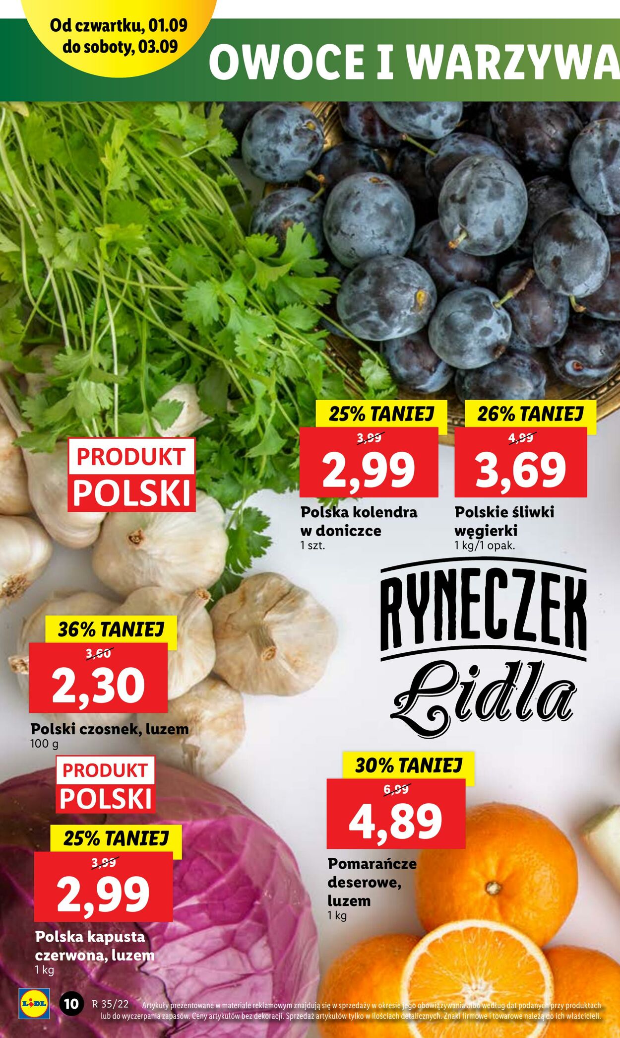 Gazetka Lidl 01.09.2022 - 03.09.2022