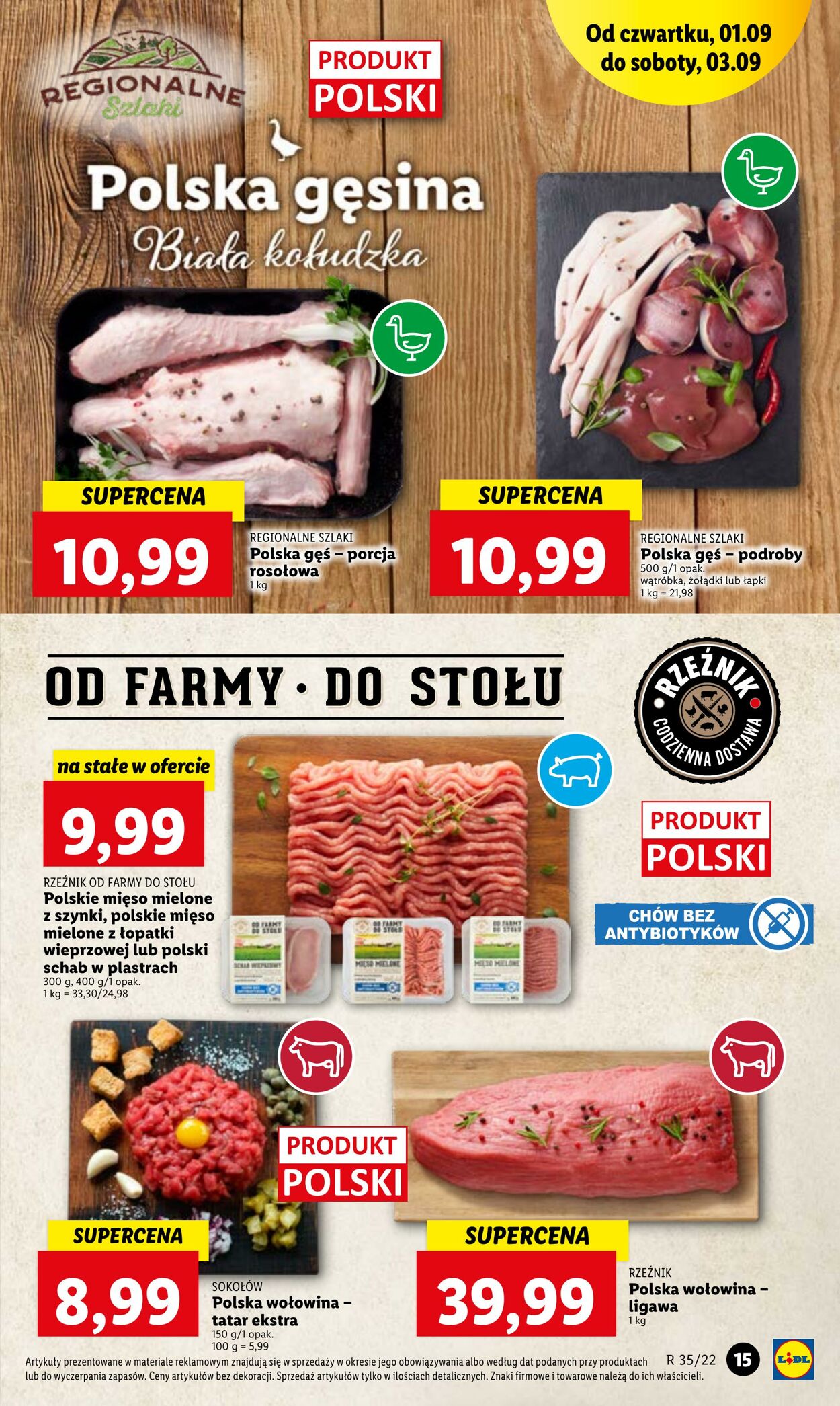 Gazetka Lidl 01.09.2022 - 03.09.2022