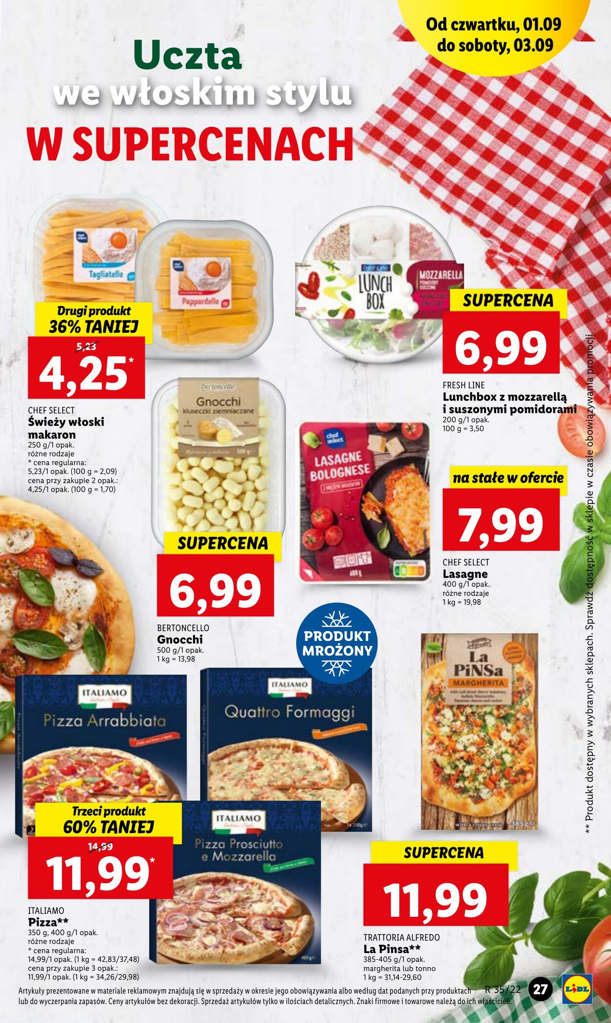 Gazetka Lidl 01.09.2022 - 03.09.2022