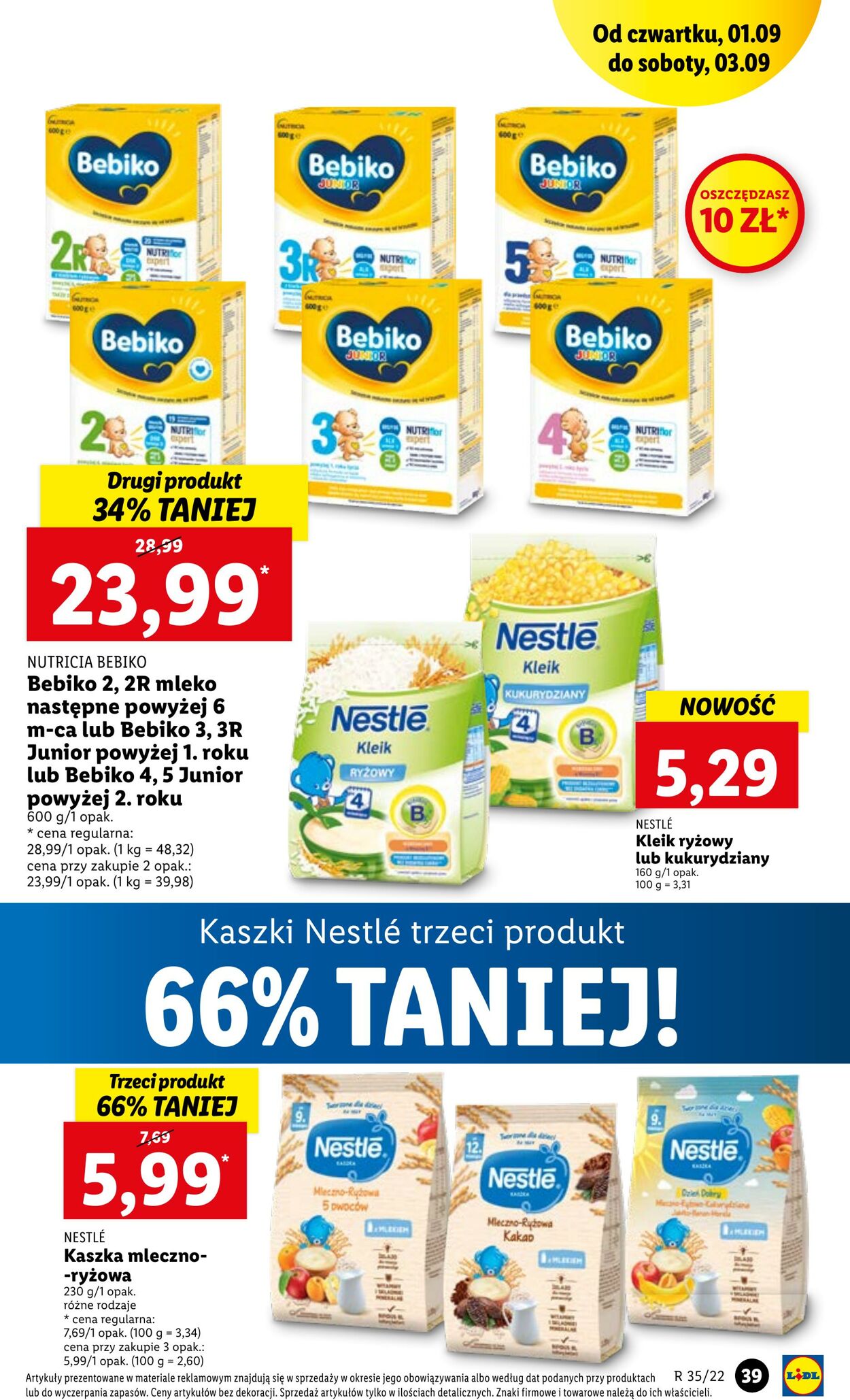 Gazetka Lidl 01.09.2022 - 03.09.2022