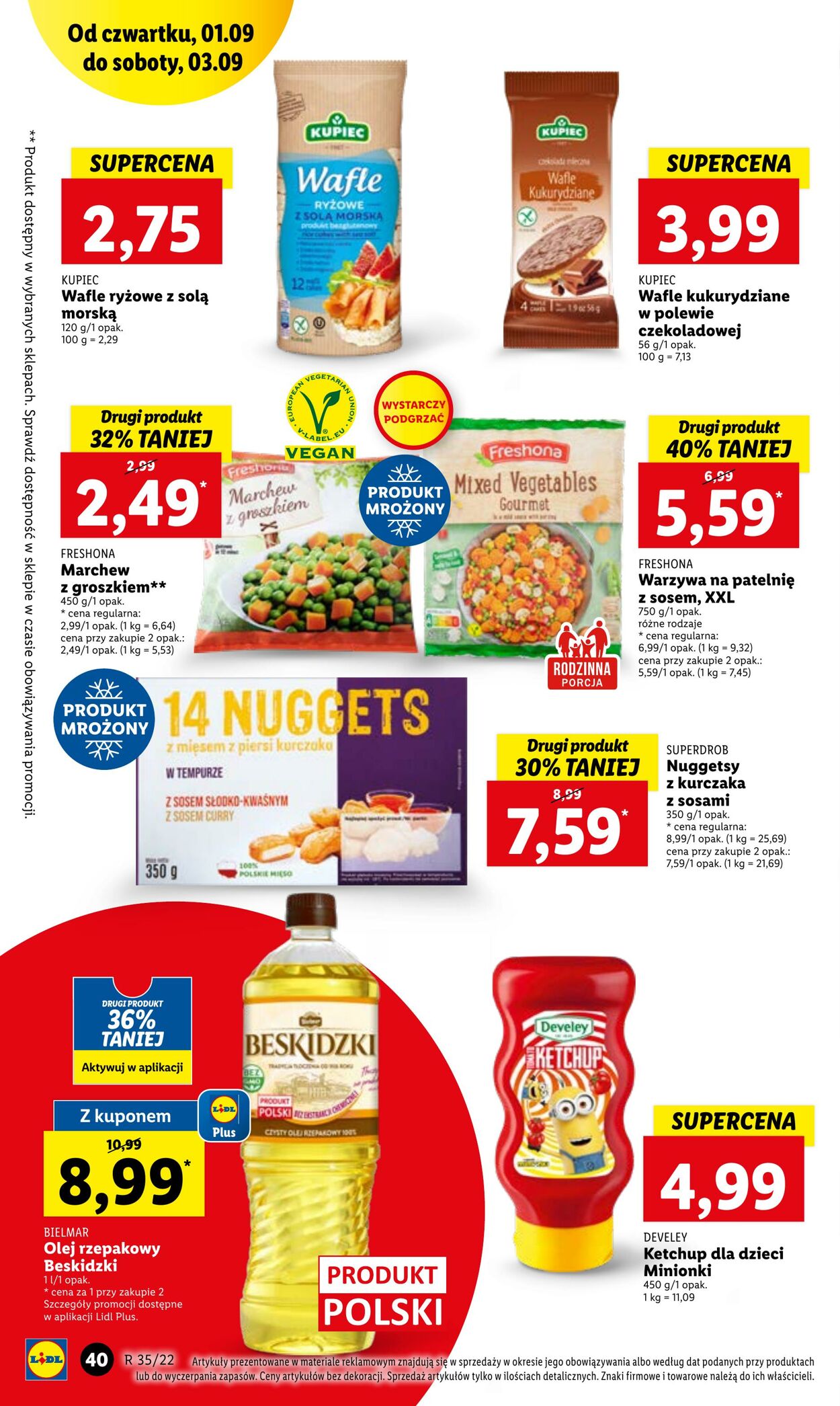 Gazetka Lidl 01.09.2022 - 03.09.2022