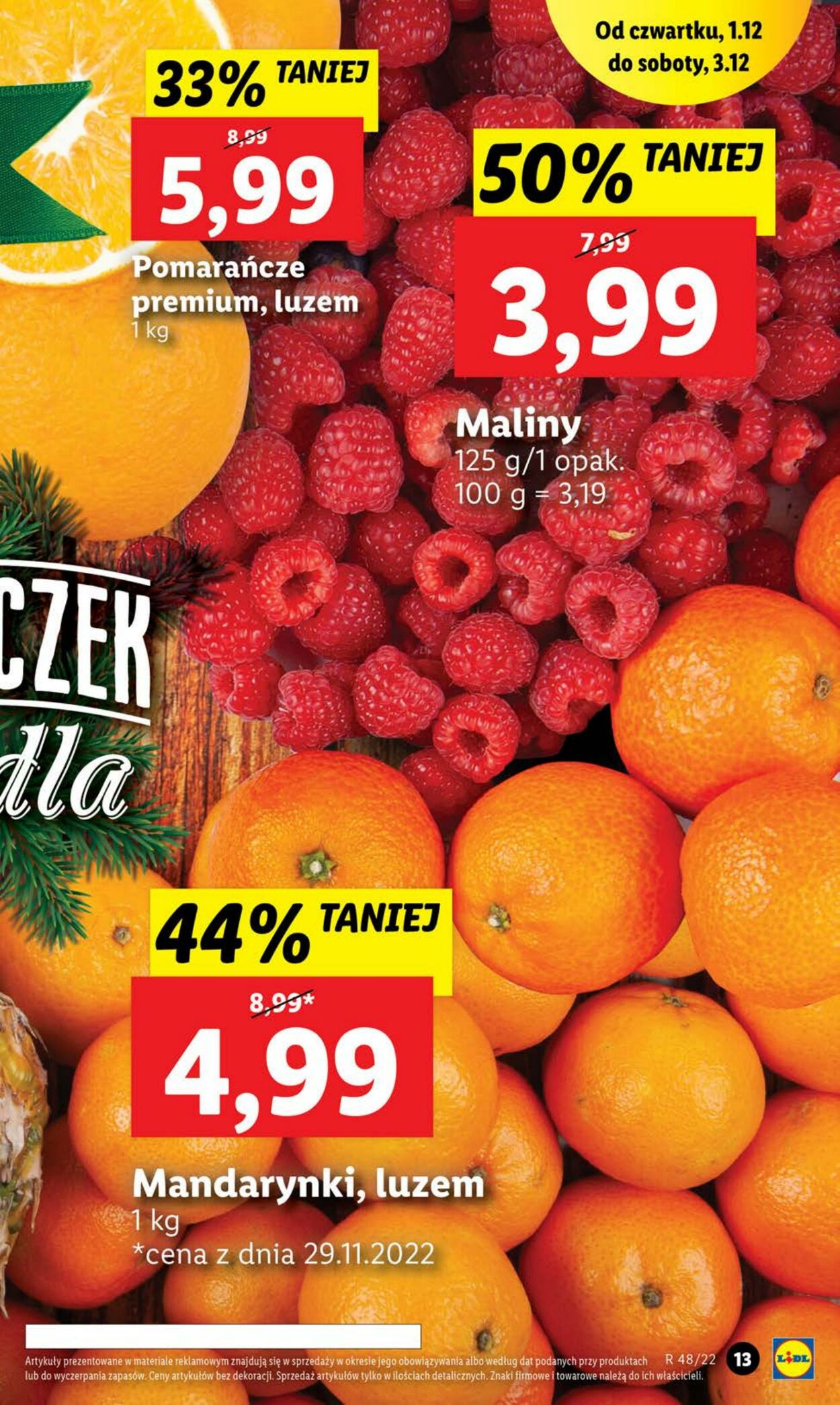 Gazetka Lidl 01.12.2022 - 03.12.2022