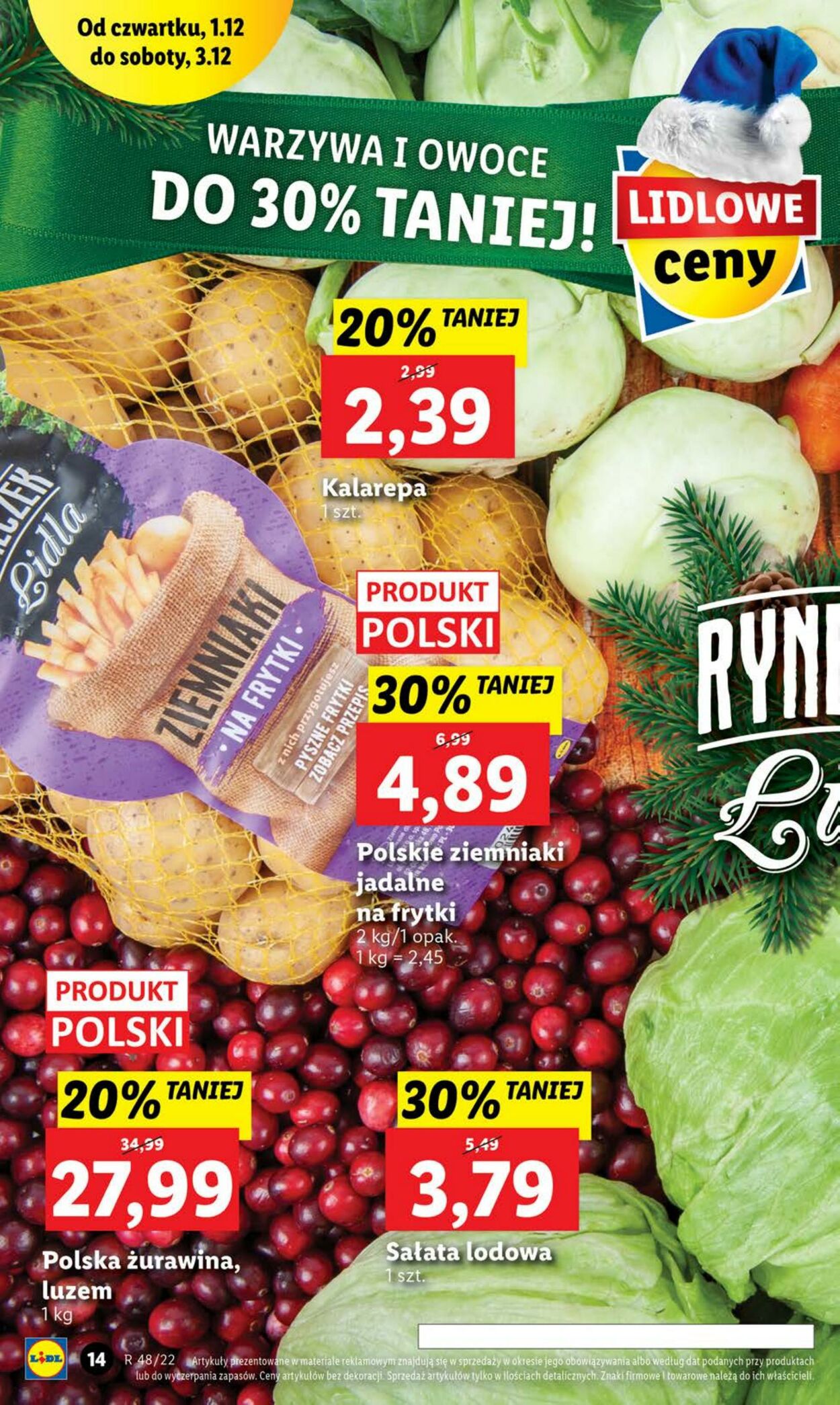 Gazetka Lidl 01.12.2022 - 03.12.2022