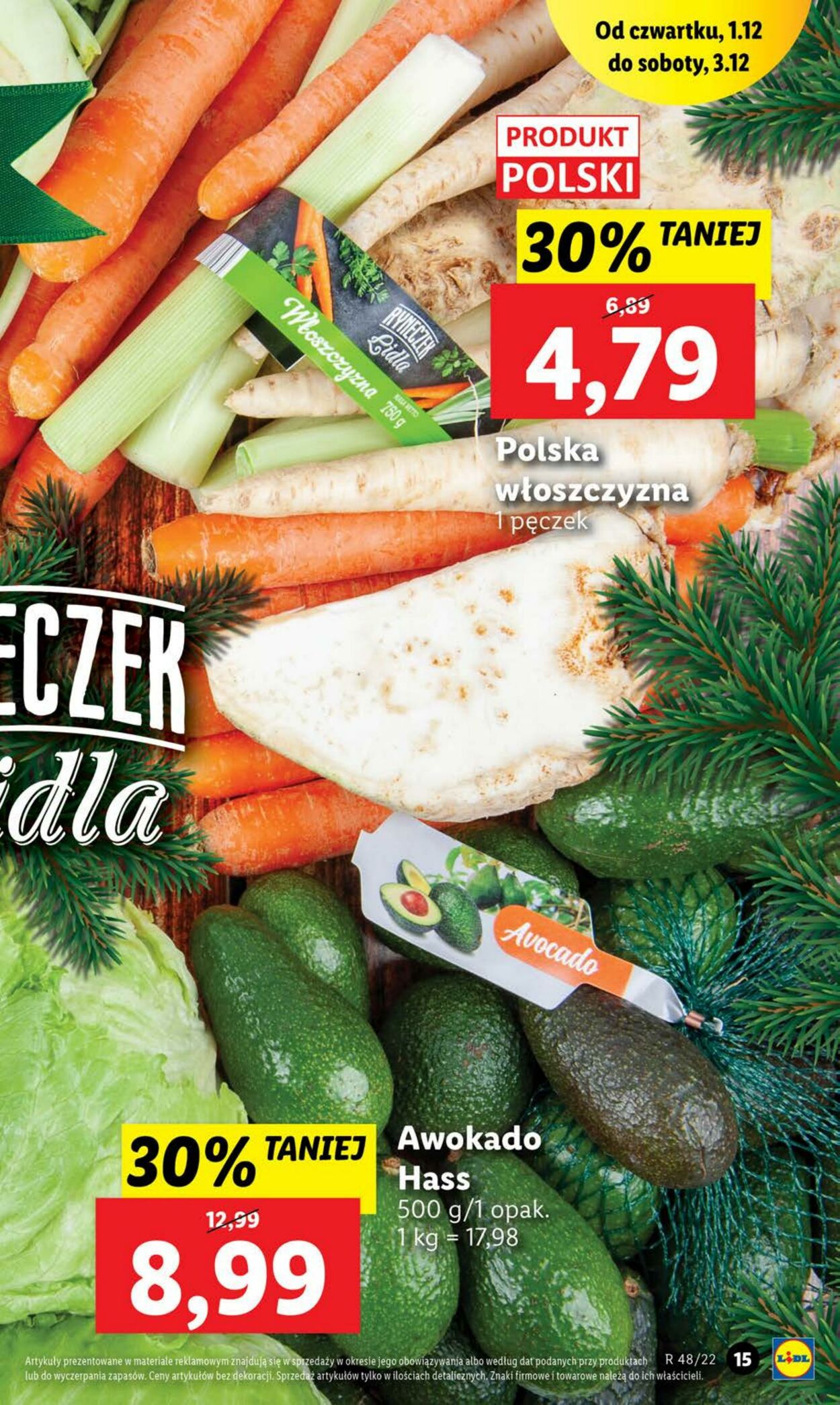 Gazetka Lidl 01.12.2022 - 03.12.2022