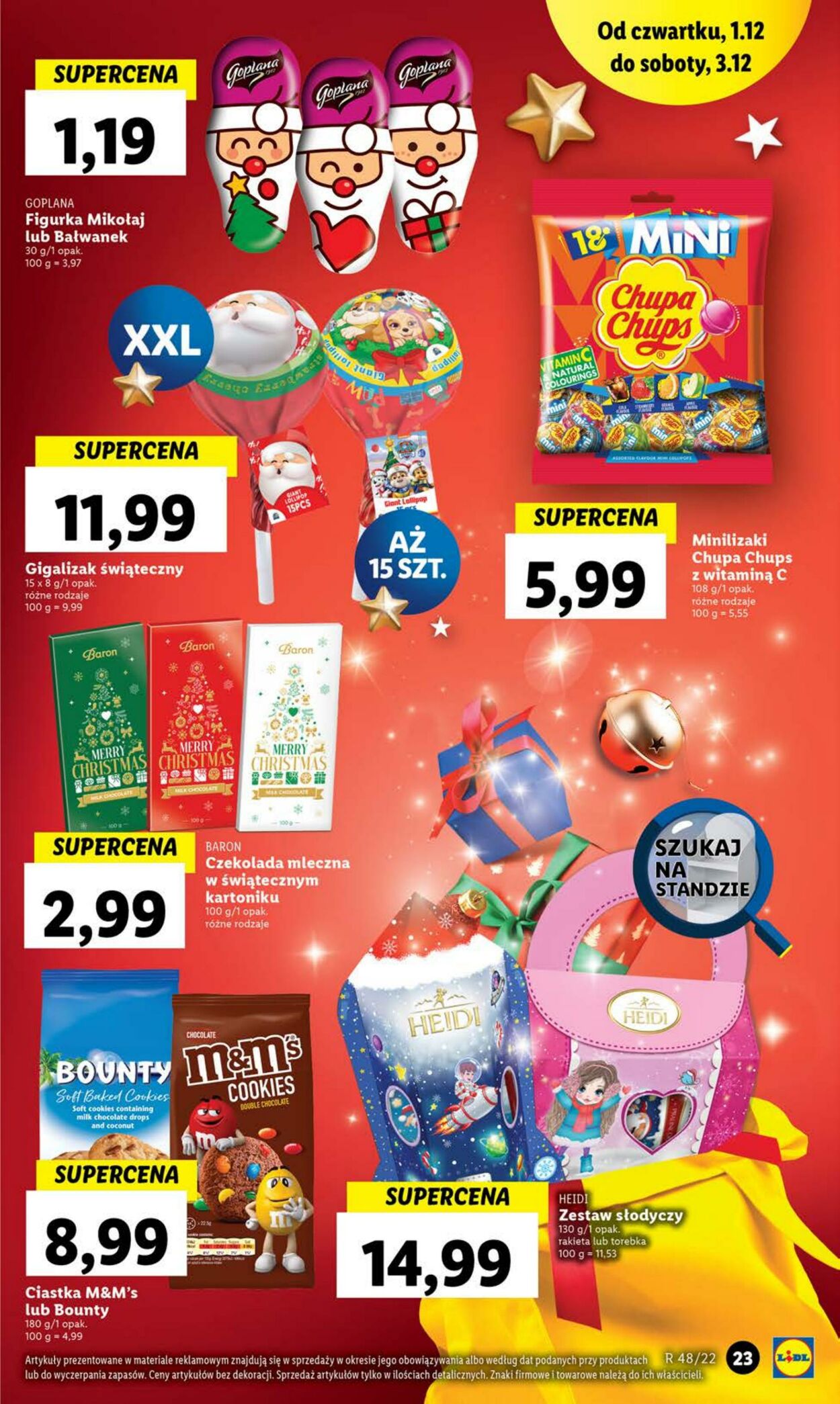 Gazetka Lidl 01.12.2022 - 03.12.2022