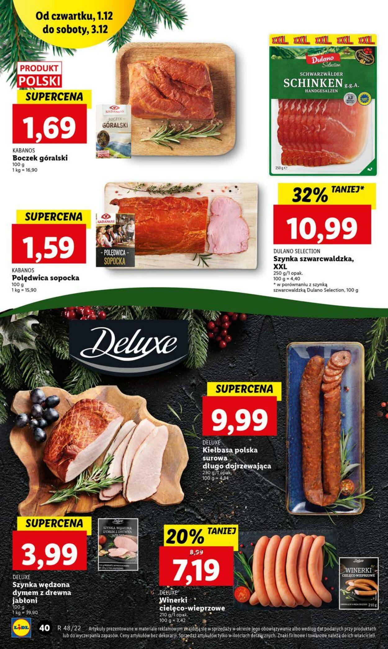 Gazetka Lidl 01.12.2022 - 03.12.2022