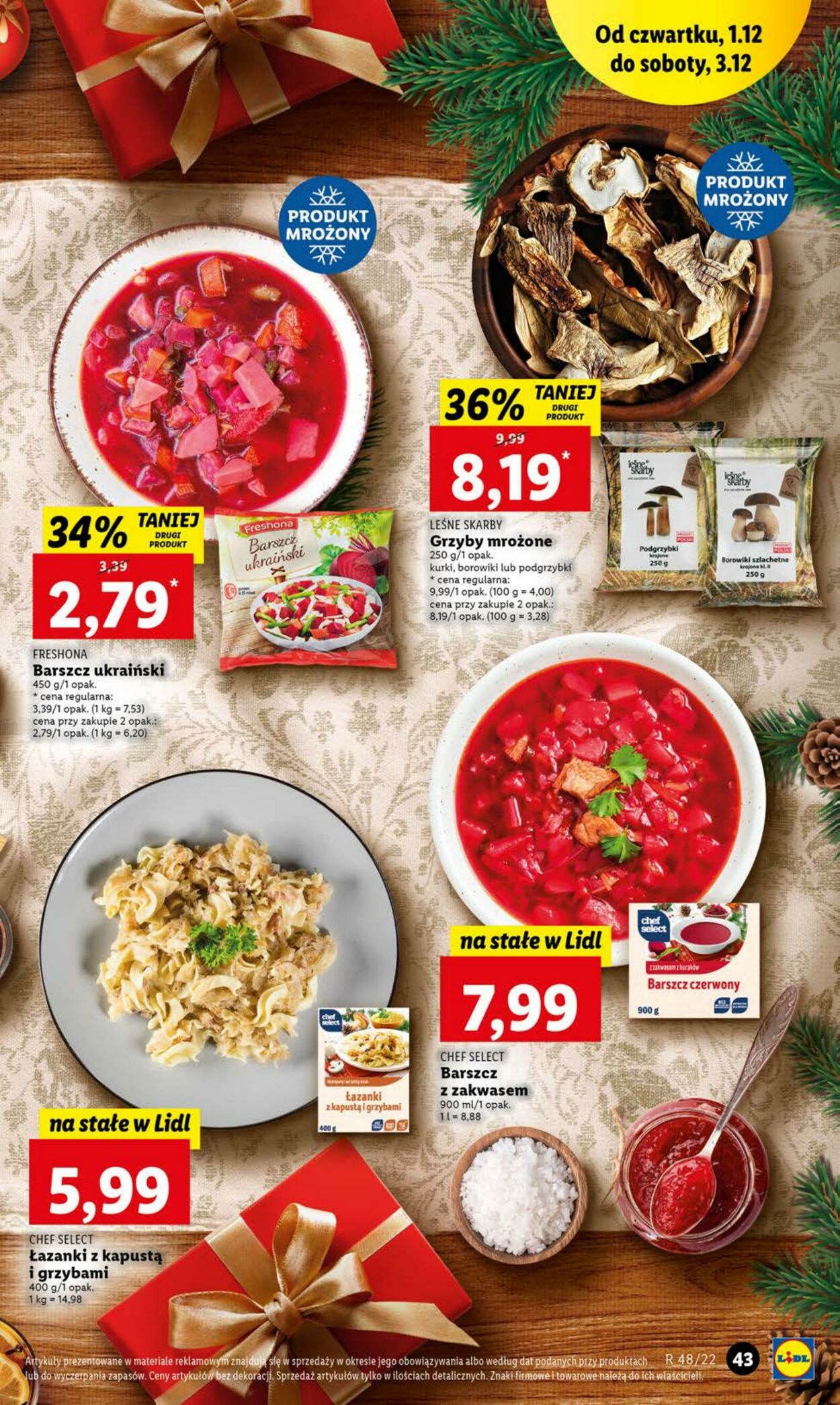 Gazetka Lidl 01.12.2022 - 03.12.2022