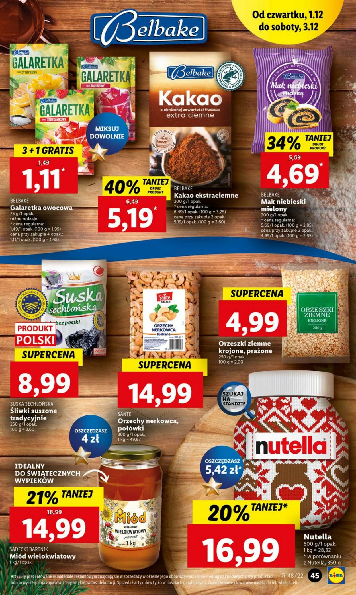 Gazetka Lidl 01.12.2022 - 03.12.2022