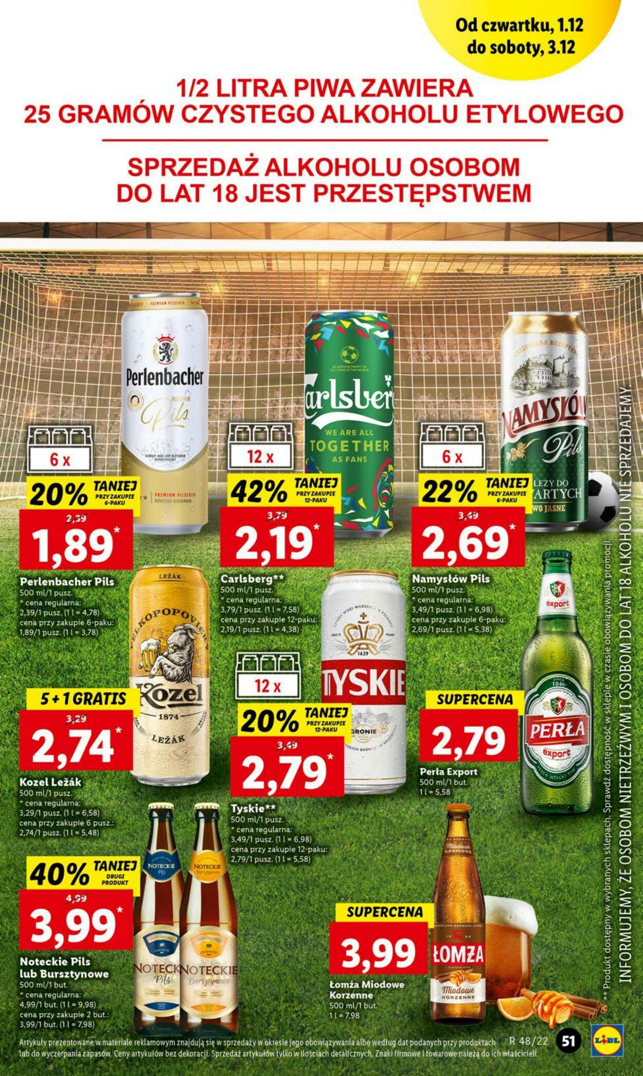 Gazetka Lidl 01.12.2022 - 03.12.2022