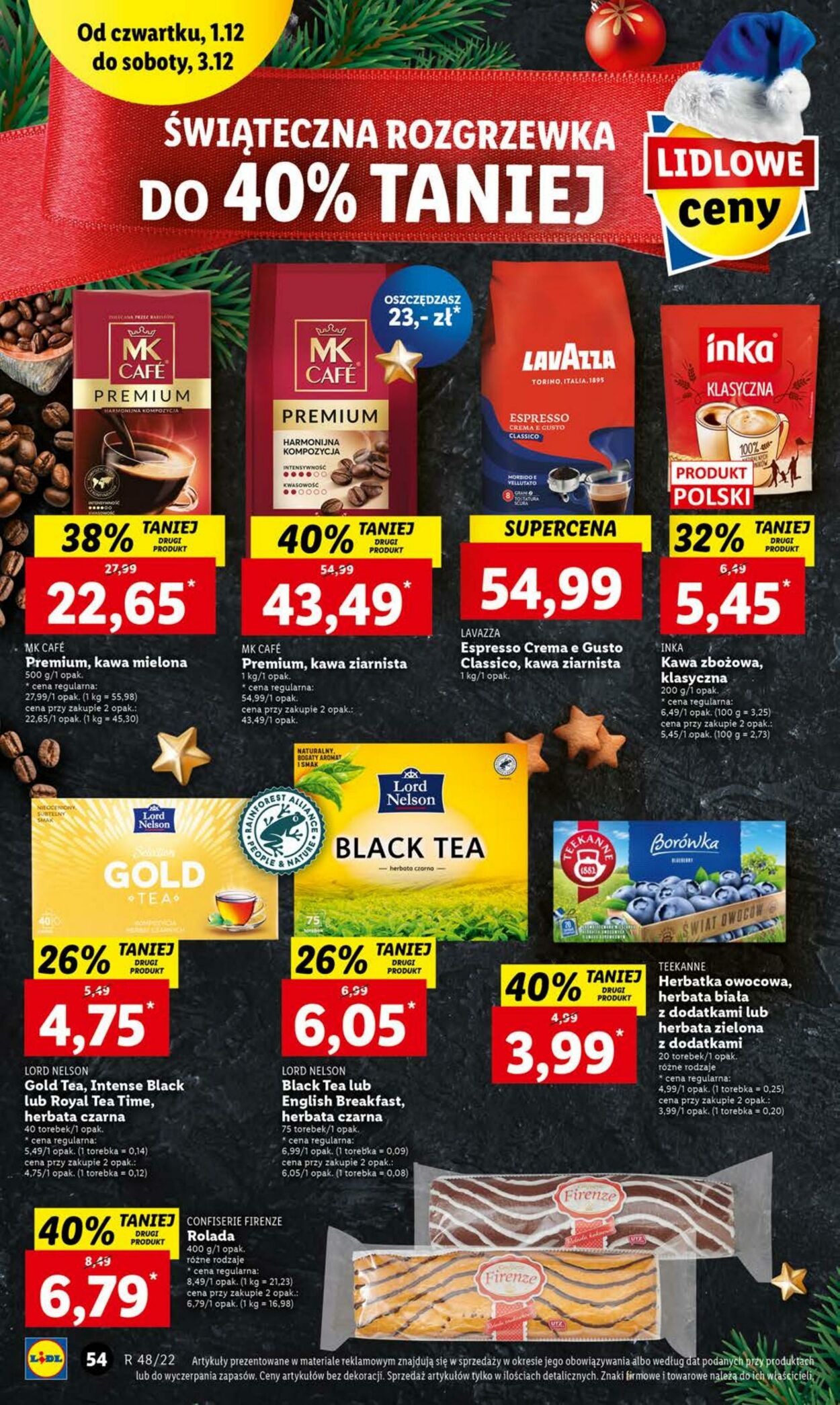 Gazetka Lidl 01.12.2022 - 03.12.2022