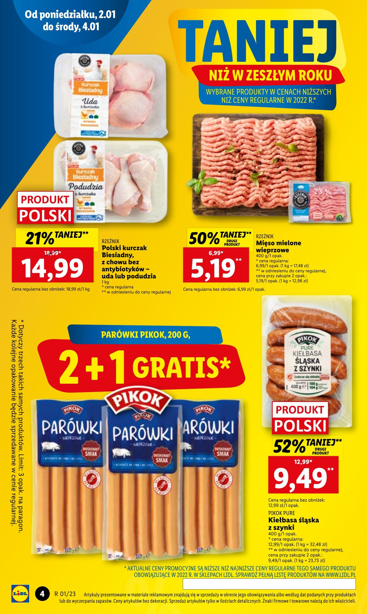 Gazetka Lidl 02.01.2023 - 04.01.2023