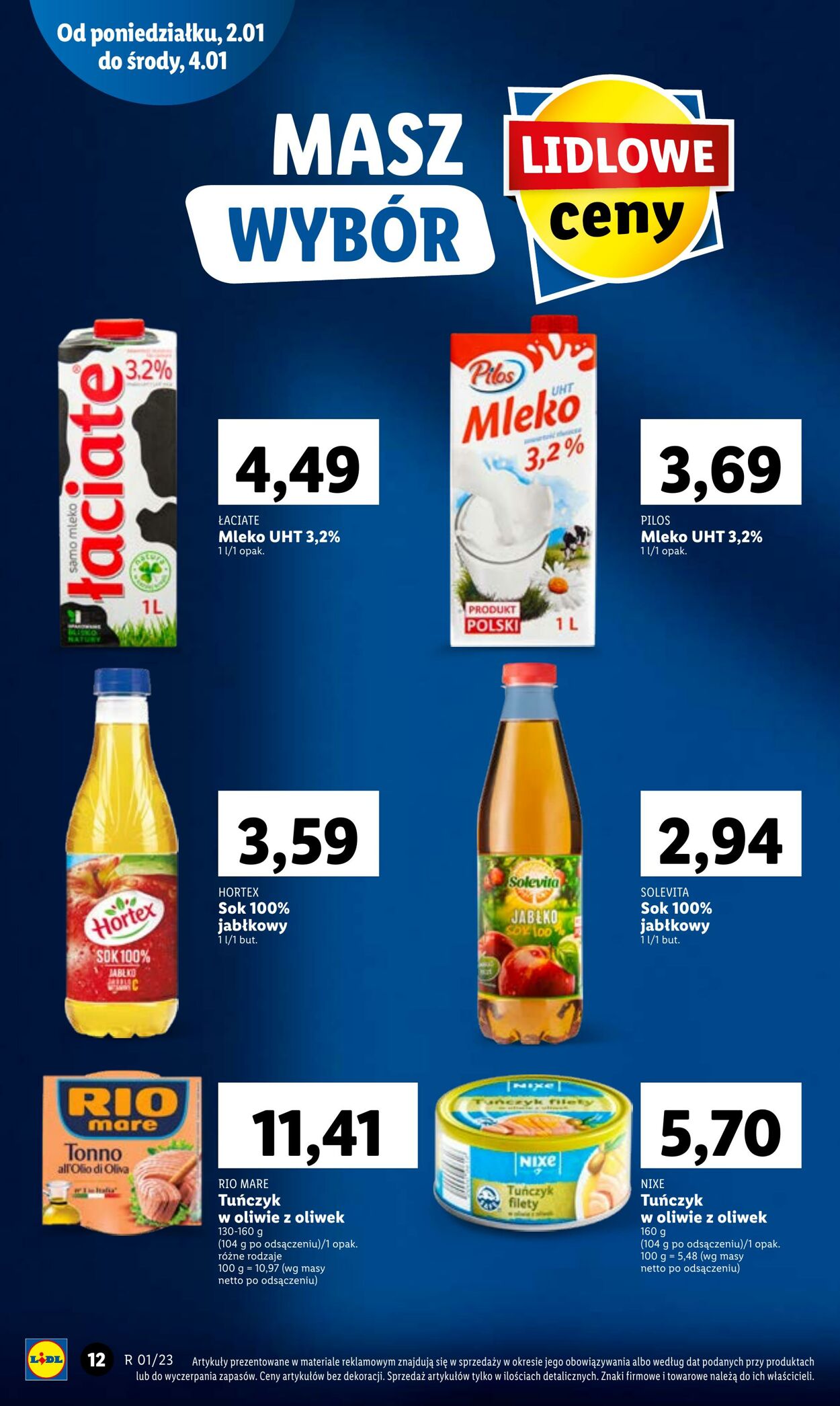 Gazetka Lidl 02.01.2023 - 04.01.2023