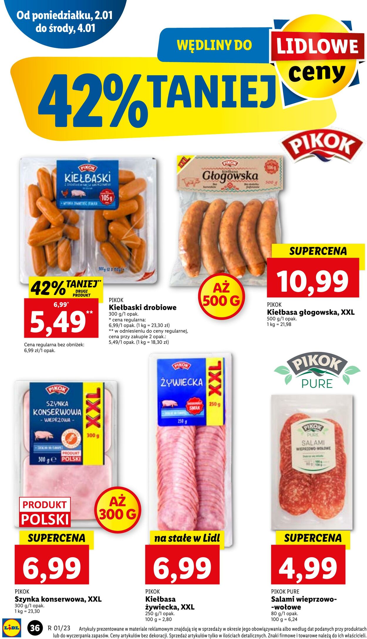 Gazetka Lidl 02.01.2023 - 04.01.2023